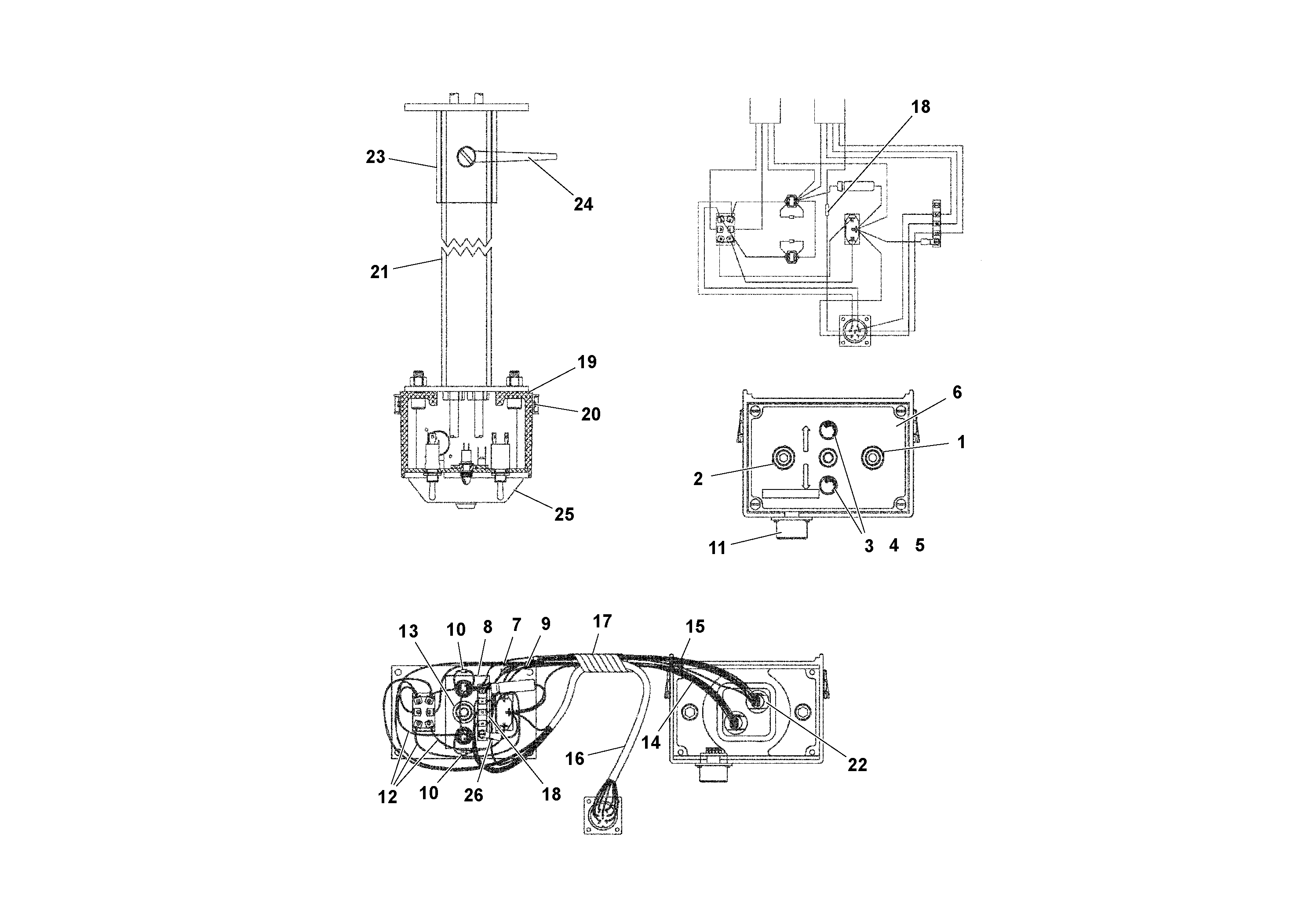 Схема запчастей Volvo AGS 7.5 ATT. BLAW KONTROL II PF161, PF2181, PF4410 - 89531 Control Station Assembly 