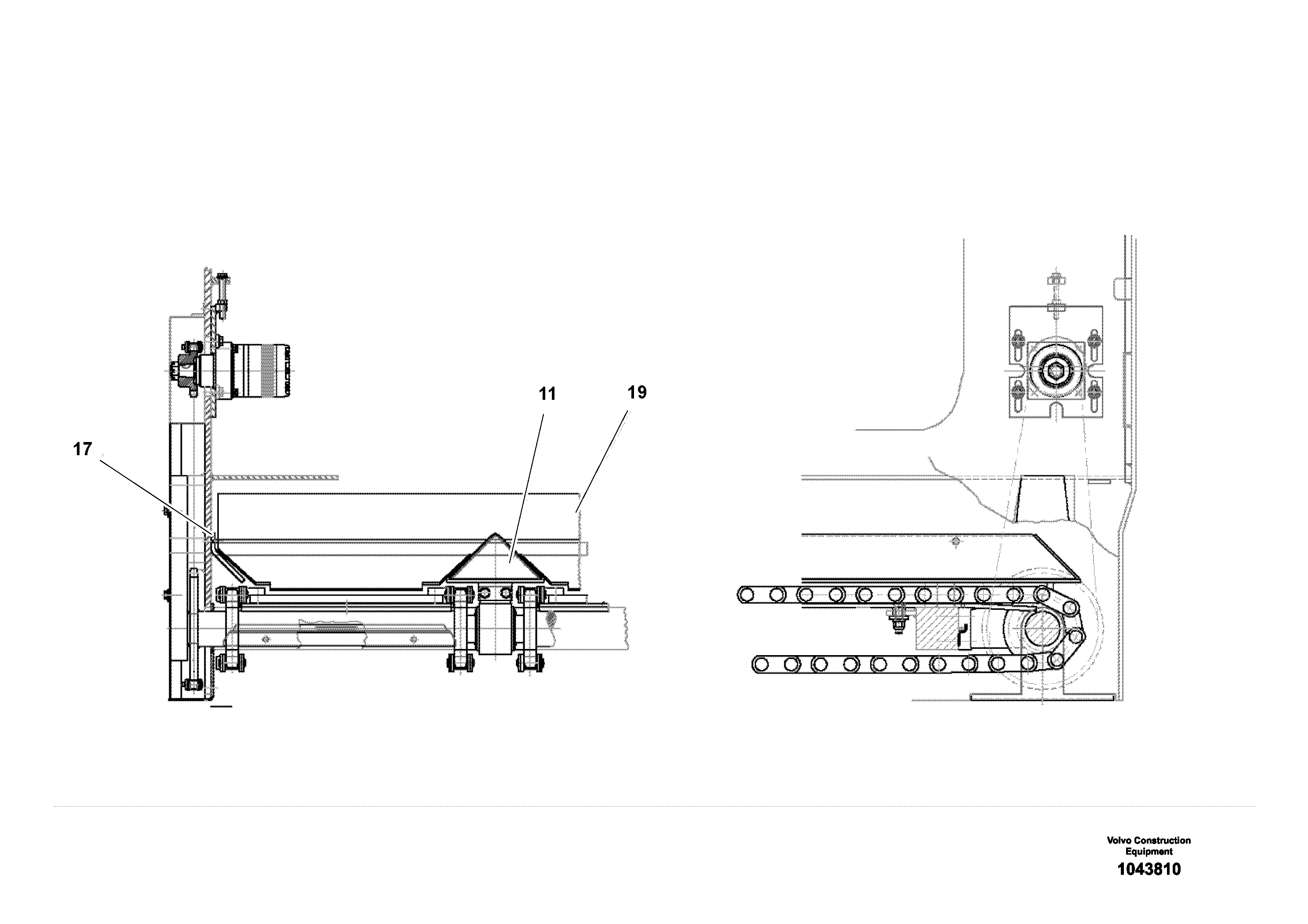 Схема запчастей Volvo ABG4371 S/N 0847503049- - 93974 Kit Wmm Paving 4371 Paver 