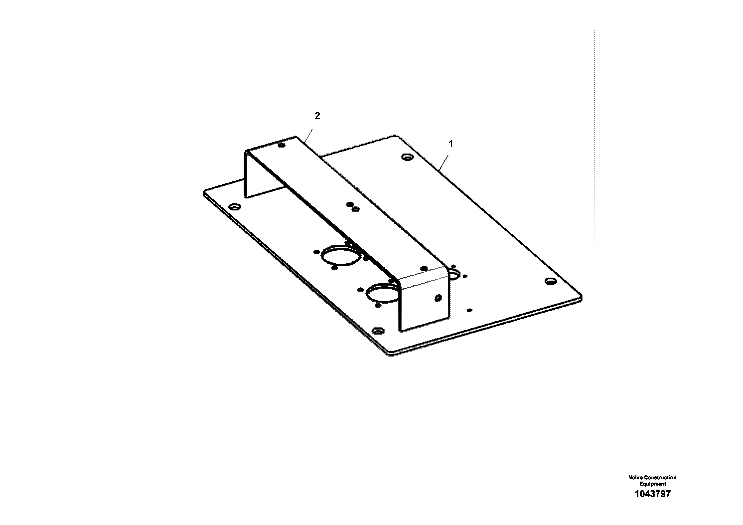 Схема запчастей Volvo ABG4371 S/N 0847503049- - 99669 Distribution box 