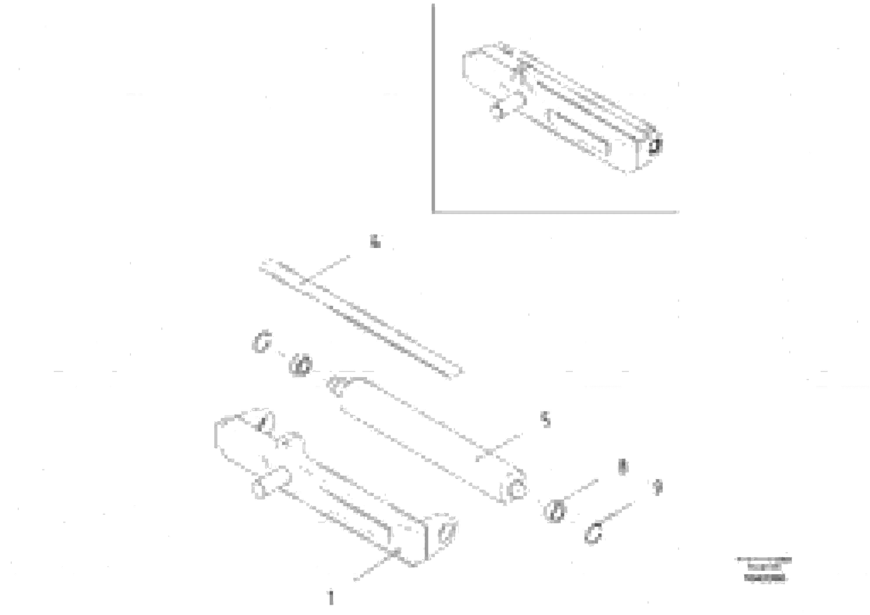 Схема запчастей Volvo ABG3870 - 56159 Roller Support ABG3870 S/N 20538 -