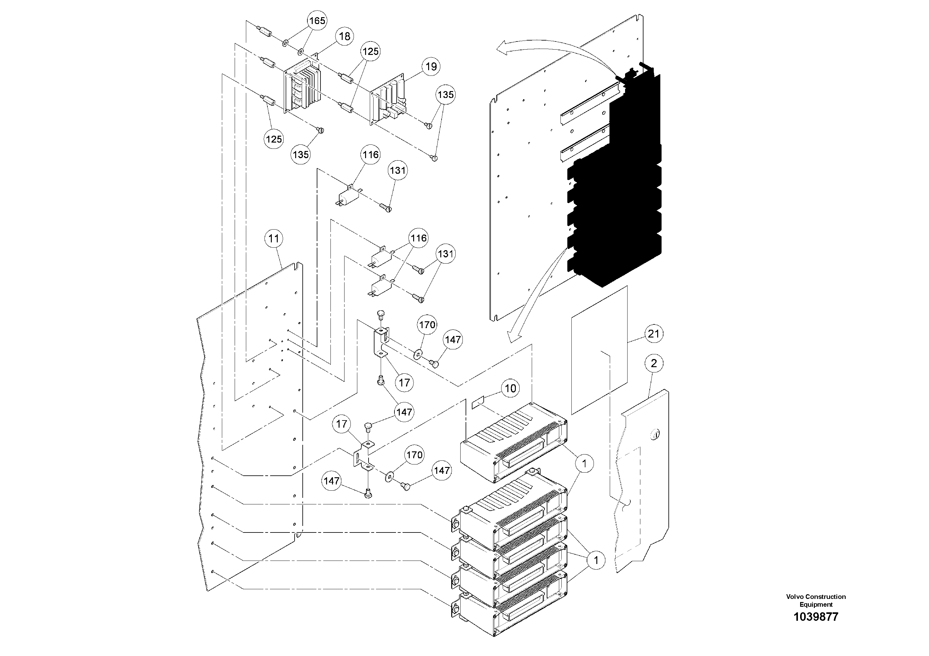Схема запчастей Volvo ABG5770 - 87181 main distributor ABG5770 S/N 20740 -