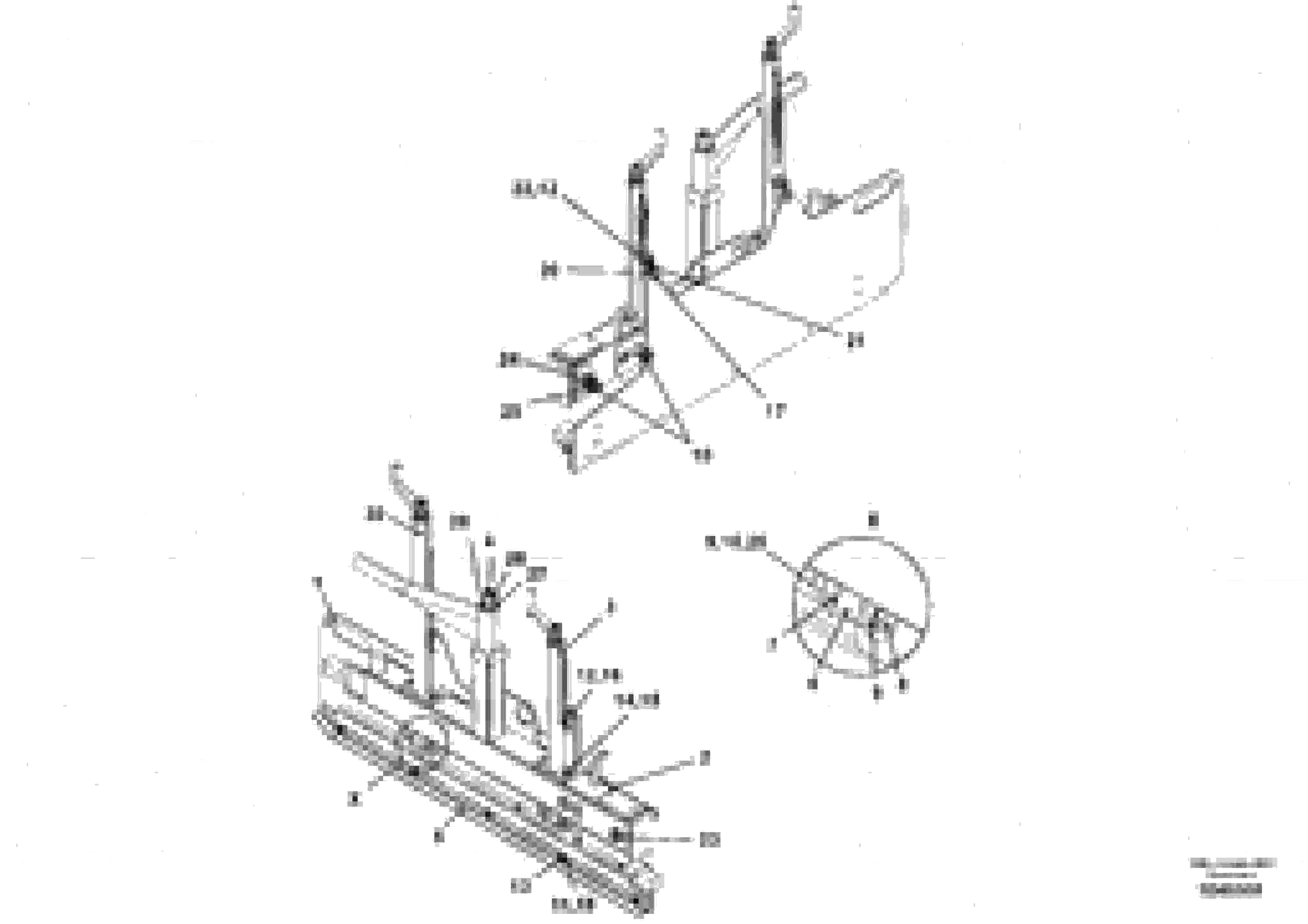 Схема запчастей Volvo ABG6870 - 77080 Lateral limitation VB 78 ETC ATT. SCREED 2,5 - 9,0 M ABG5770, ABG5870, ABG6870