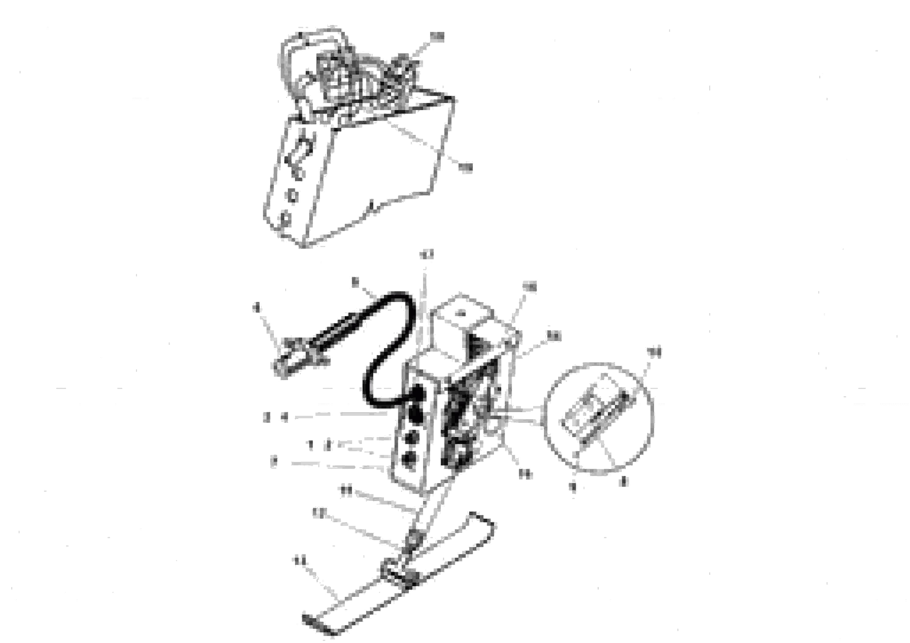 Схема запчастей Volvo PF161 - 70796 Automatic Level Control Box PF161 S/N 197506 -