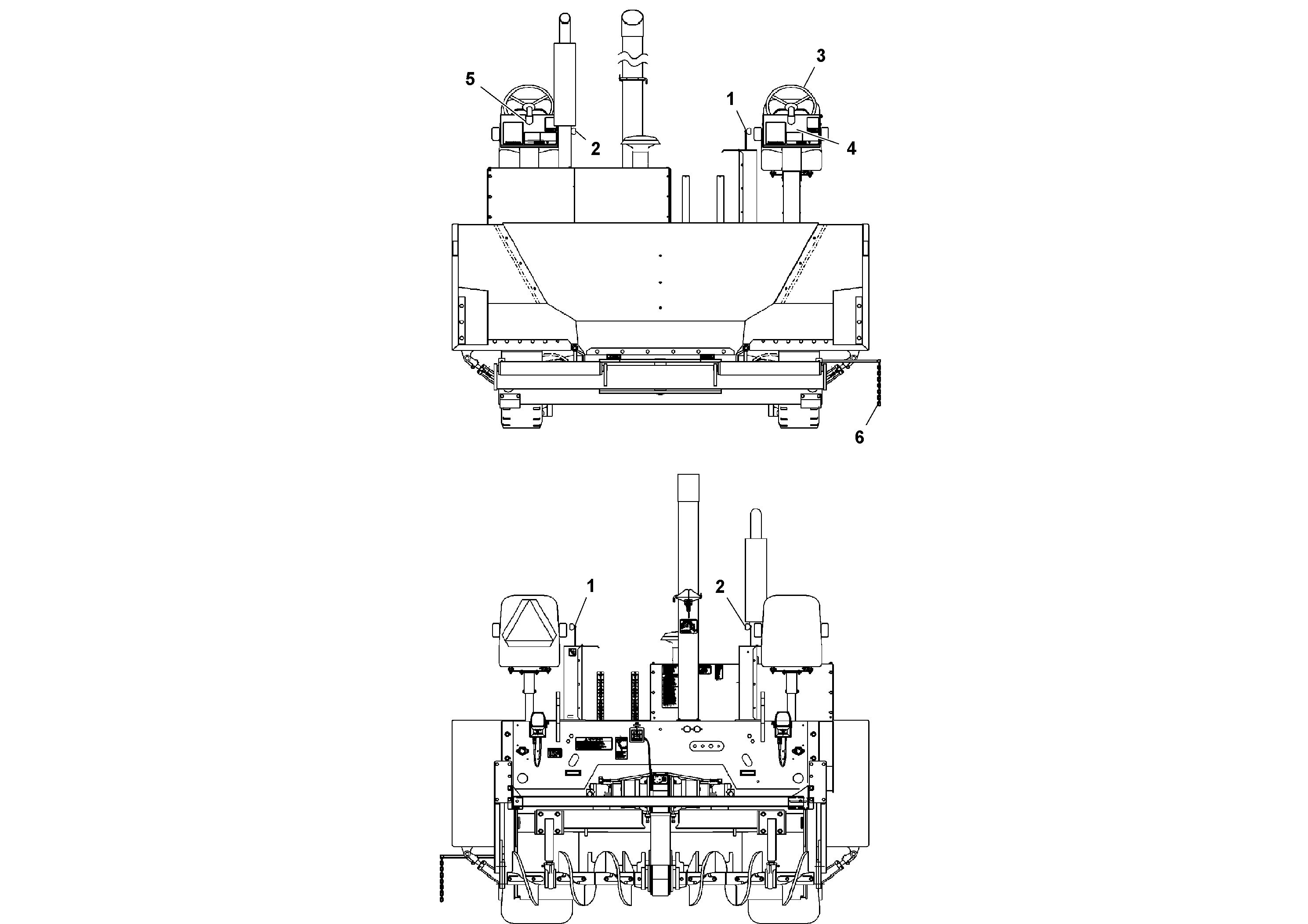 Схема запчастей Volvo PF2181 - 101184 Operators Controls PF2181 S/N 197473-