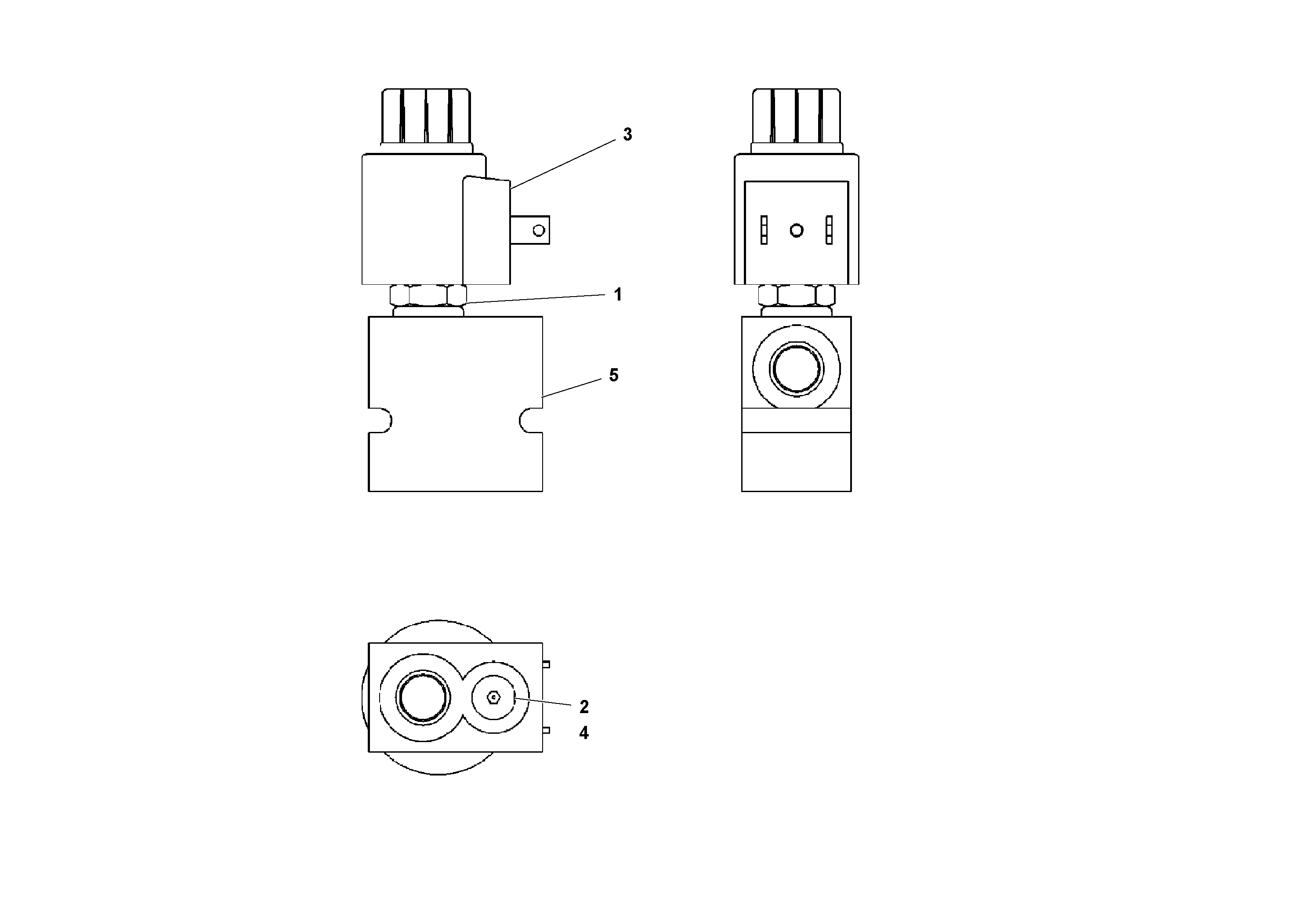 Схема запчастей Volvo PF2181 - 100583 Positrac Crossover Valve PF2181 S/N 197473-