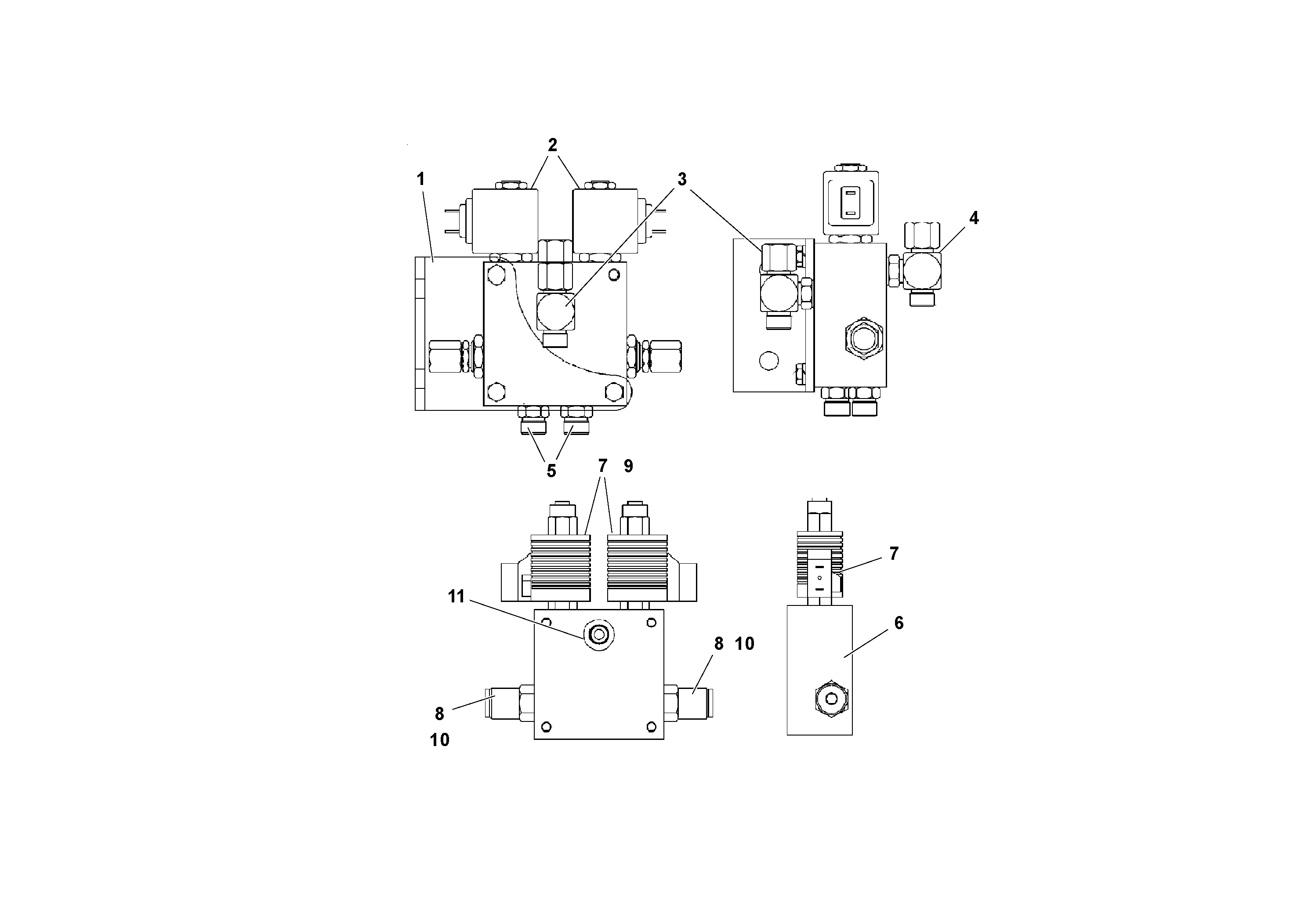 Схема запчастей Volvo PF2181 - 91674 Automatic Level Control Valve PF2181 S/N 197473-