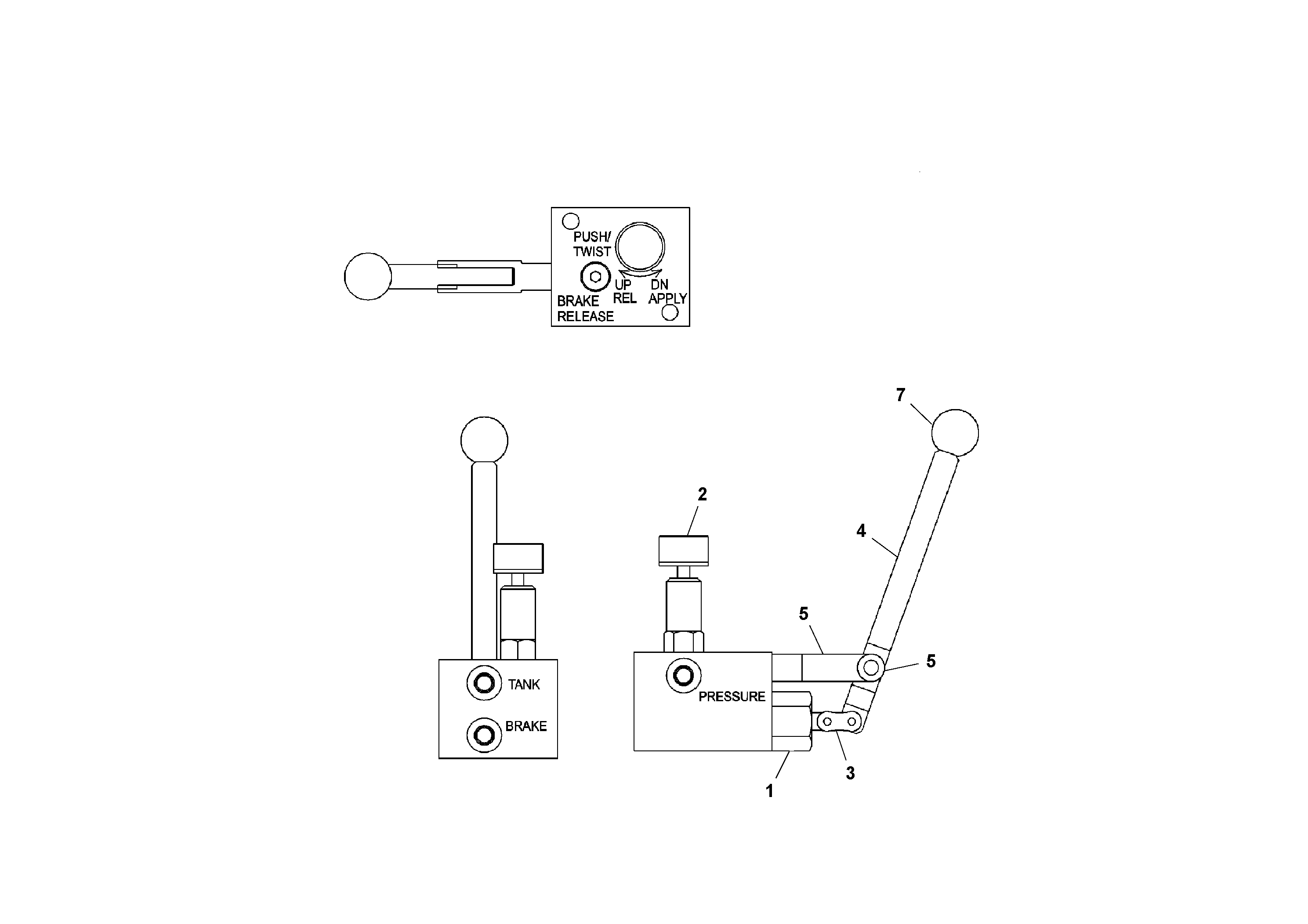 Схема запчастей Volvo PF2181 - 99401 Brake/shift And Towing Valve PF2181 S/N 197473-