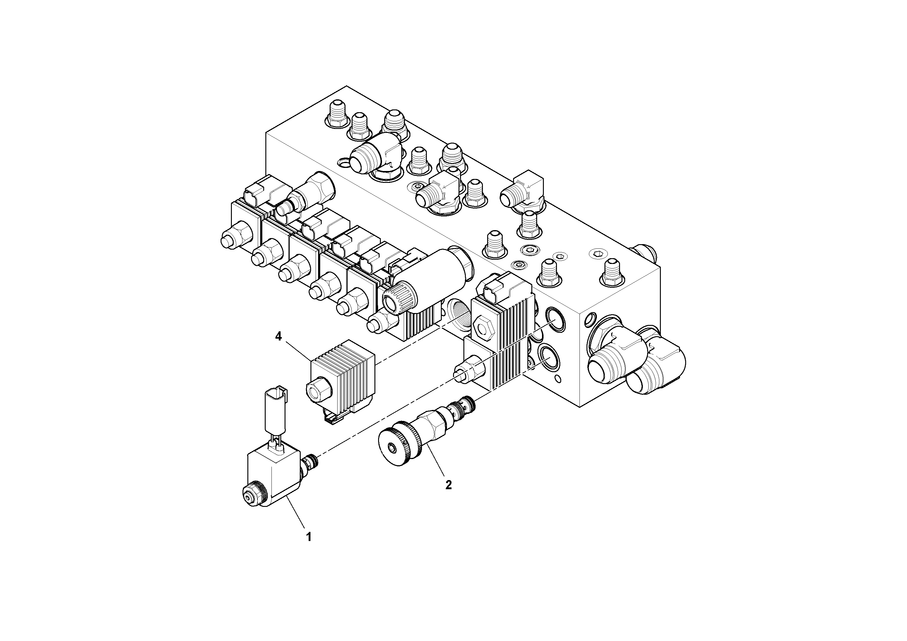 Схема запчастей Volvo PF6160 - 92835 Screed Lock Installation PF6160/PF6170