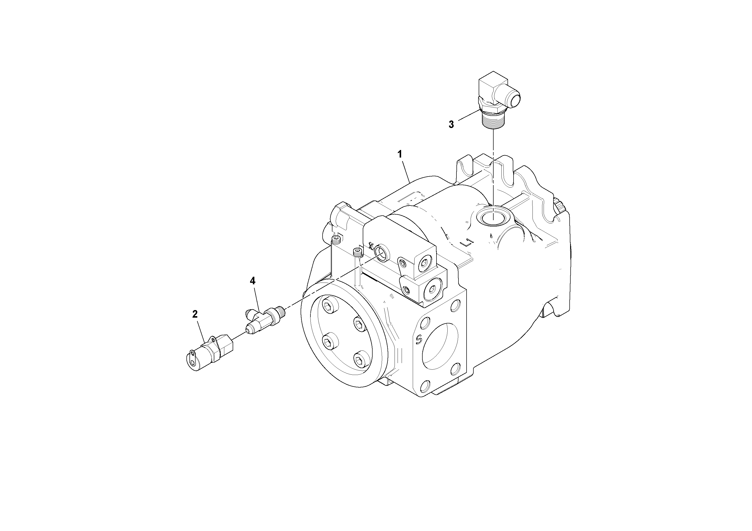 Схема запчастей Volvo PF6160 - 96286 General Purpose Pump Assembly PF6160/PF6170