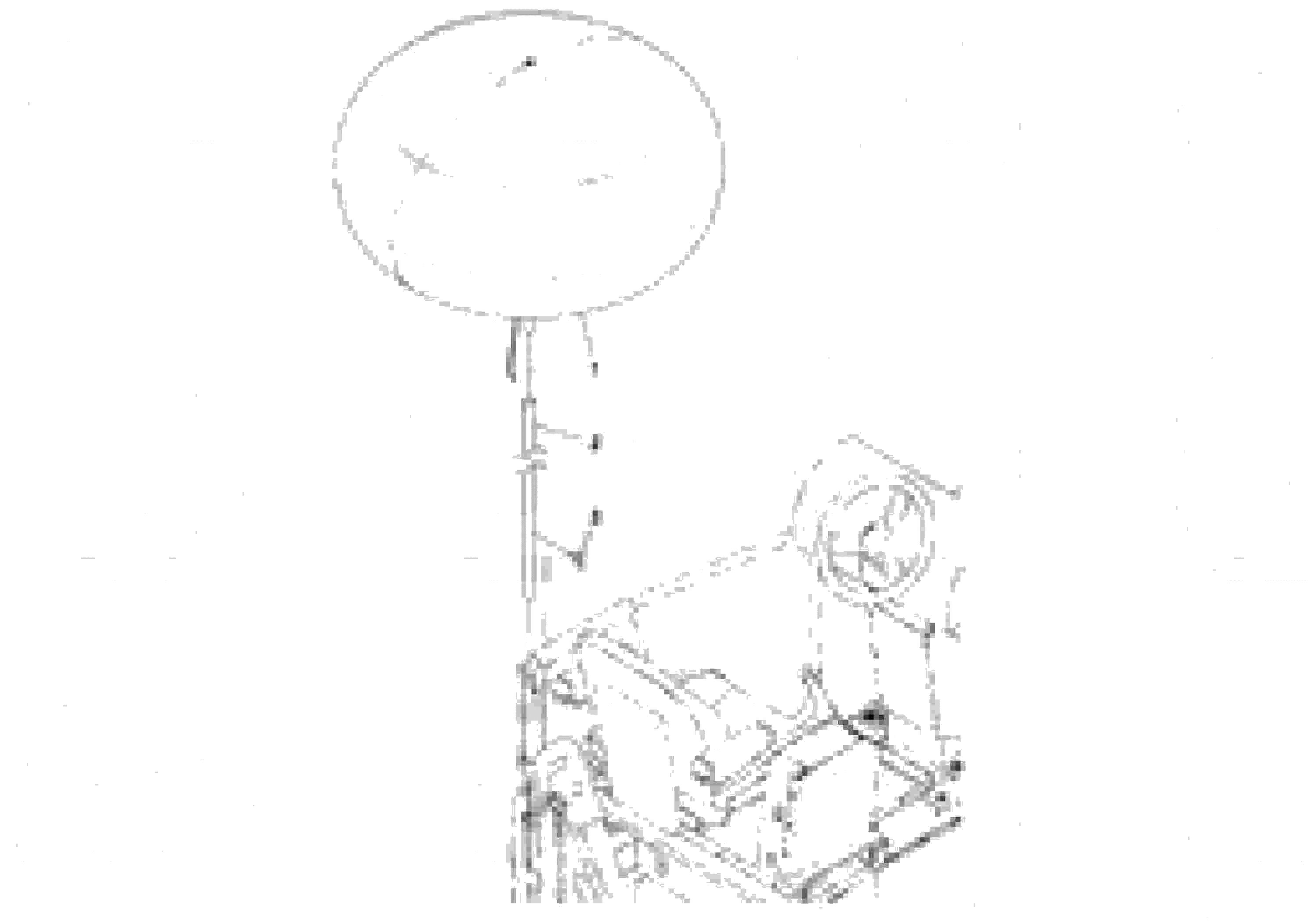 Схема запчастей Volvo PF6160 - 99668 Balloon Light Installation PF6160/PF6170