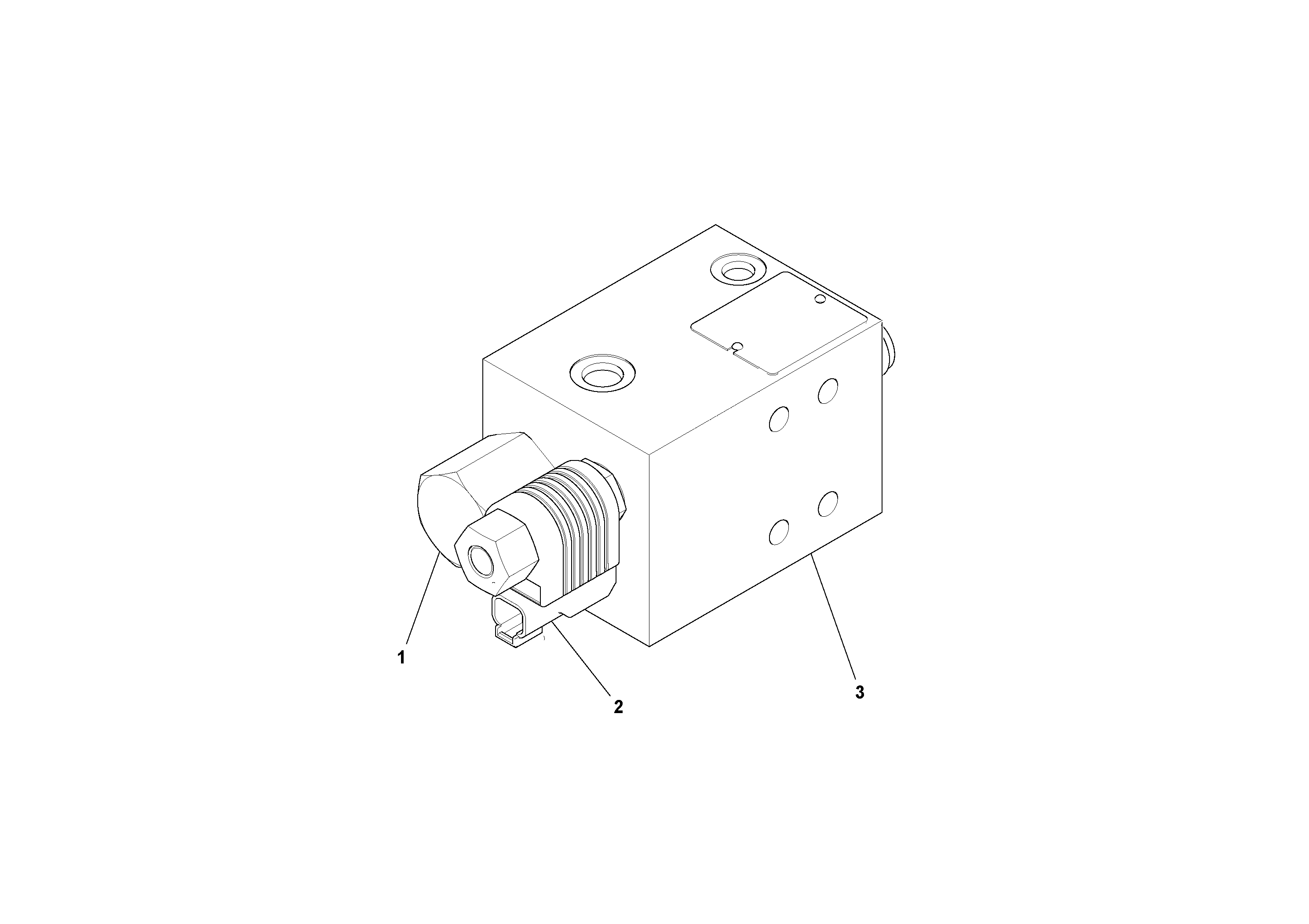 Схема запчастей Volvo PF6160 - 87190 Mixer Tub Valve PF6160/PF6170