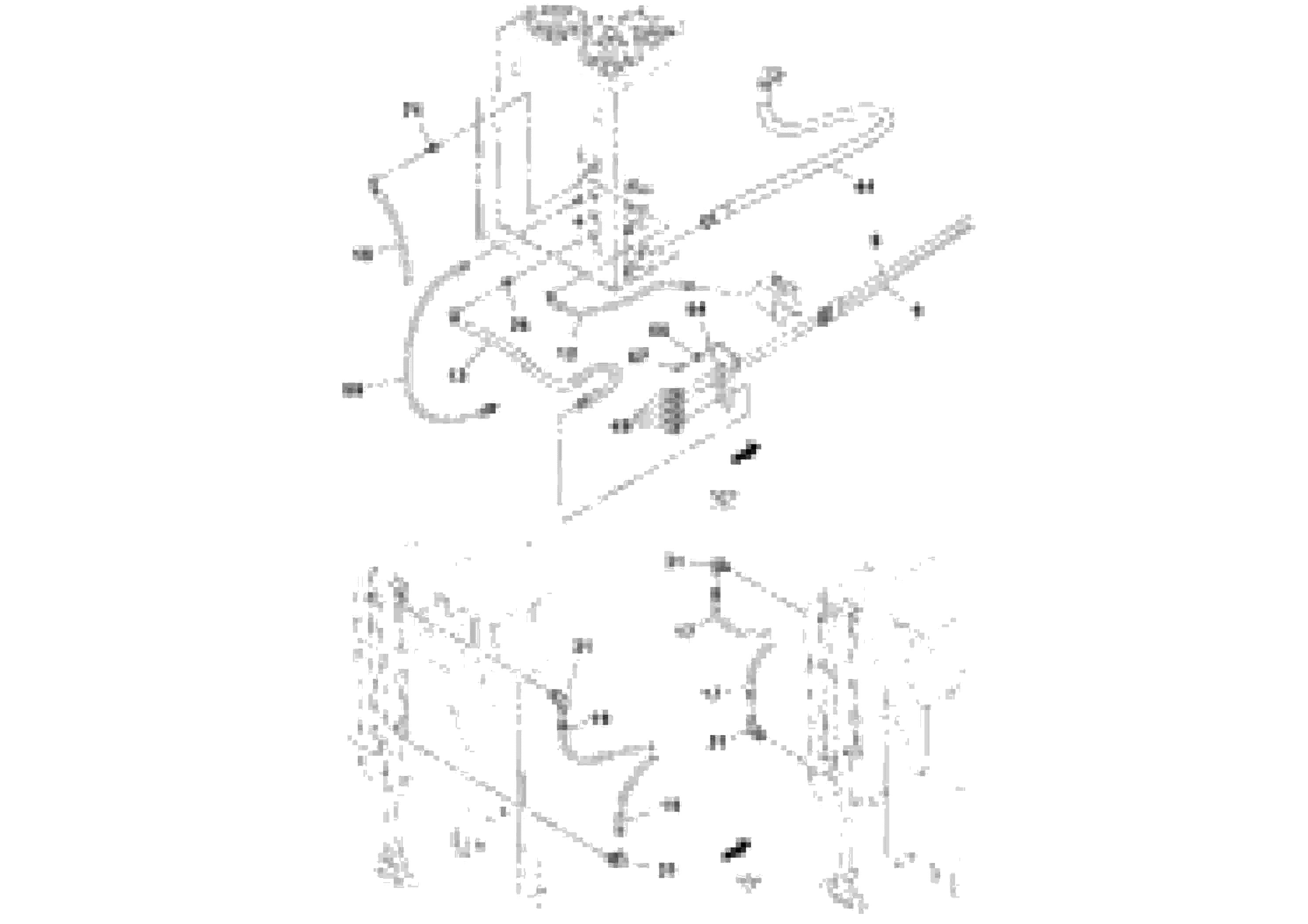 Схема запчастей Volvo PF6160 - 92970 Hydraulic Gear Pump Installation PF6160/PF6170