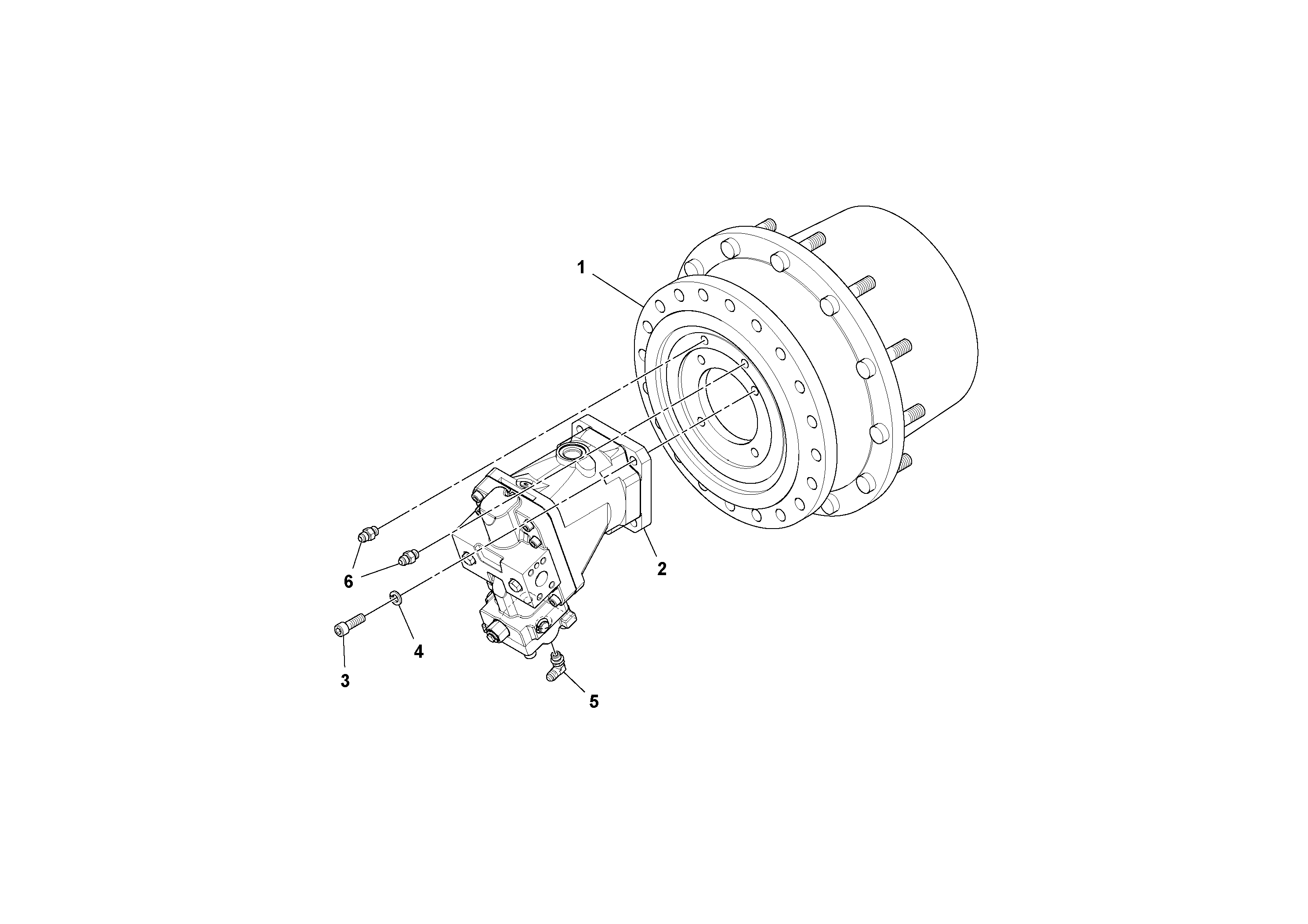 Схема запчастей Volvo PF6160 - 94119 Planetary Assembly PF6160/PF6170