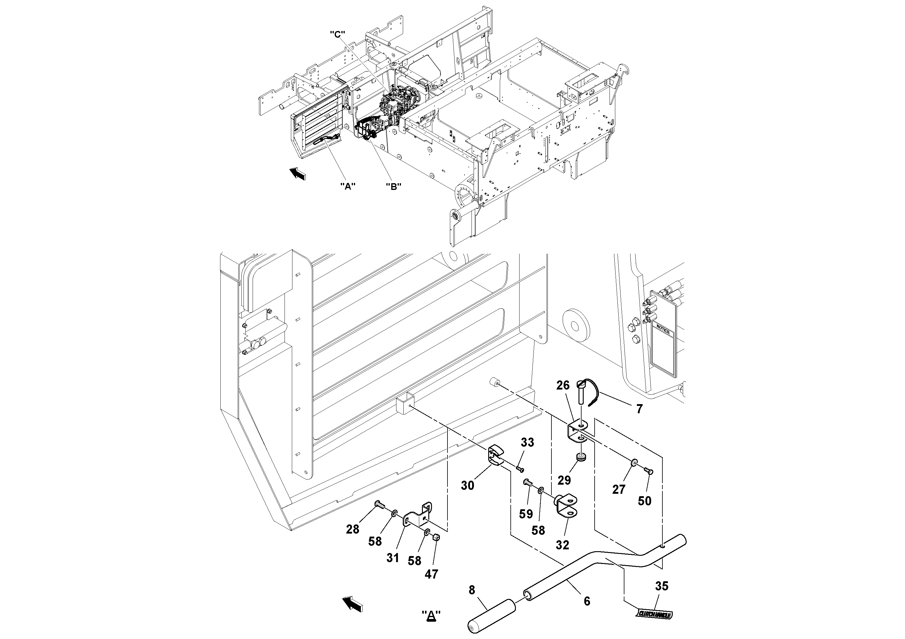 Схема запчастей Volvo PF6160 - 93180 Clutch PF6160/PF6170