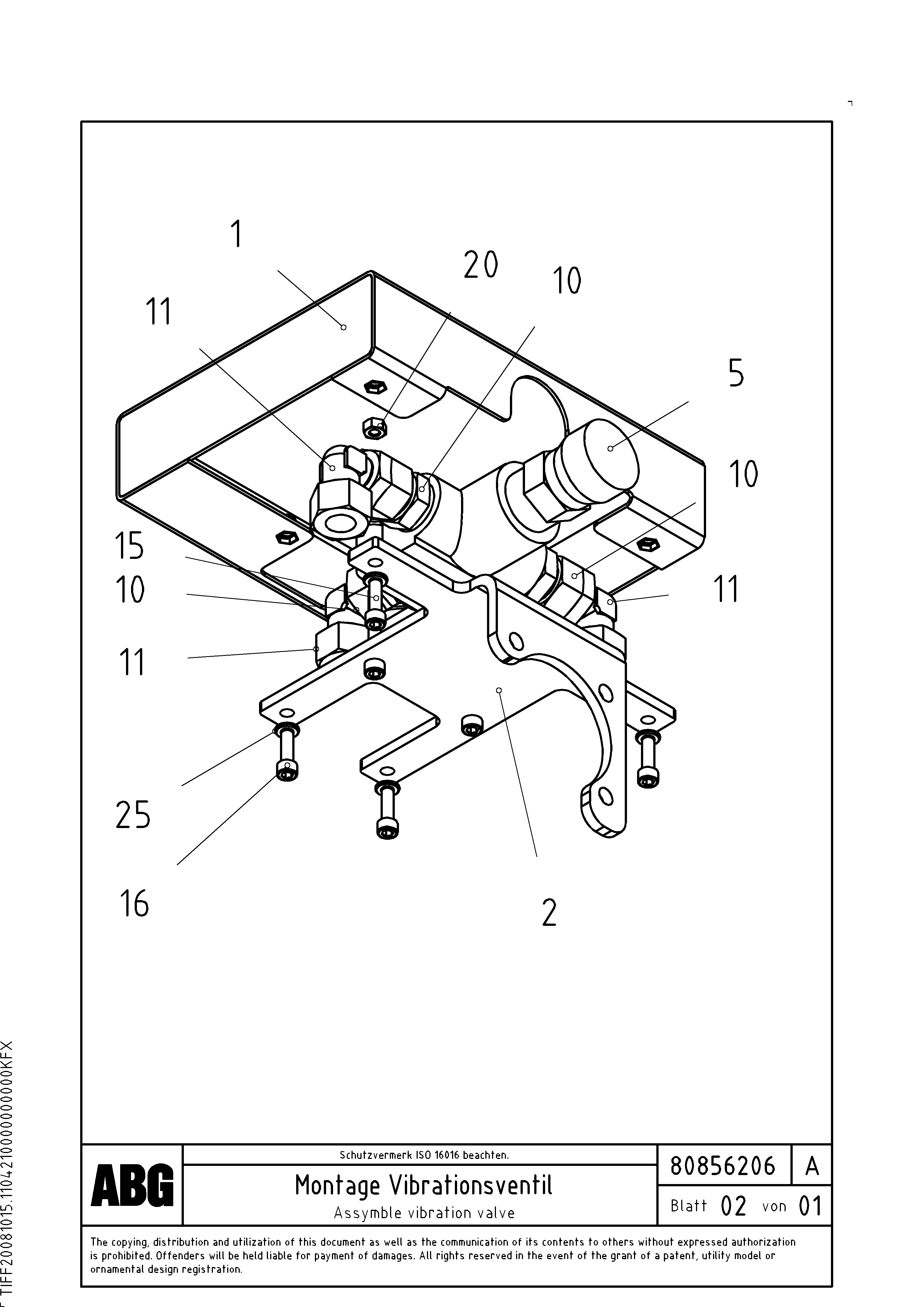 Схема запчастей Volvo PF6160 - 74776 Vibrator assembly OMNI 1000 ATT. SCREEDS 3,0 - 9,0M PF6110, PF6160/6170