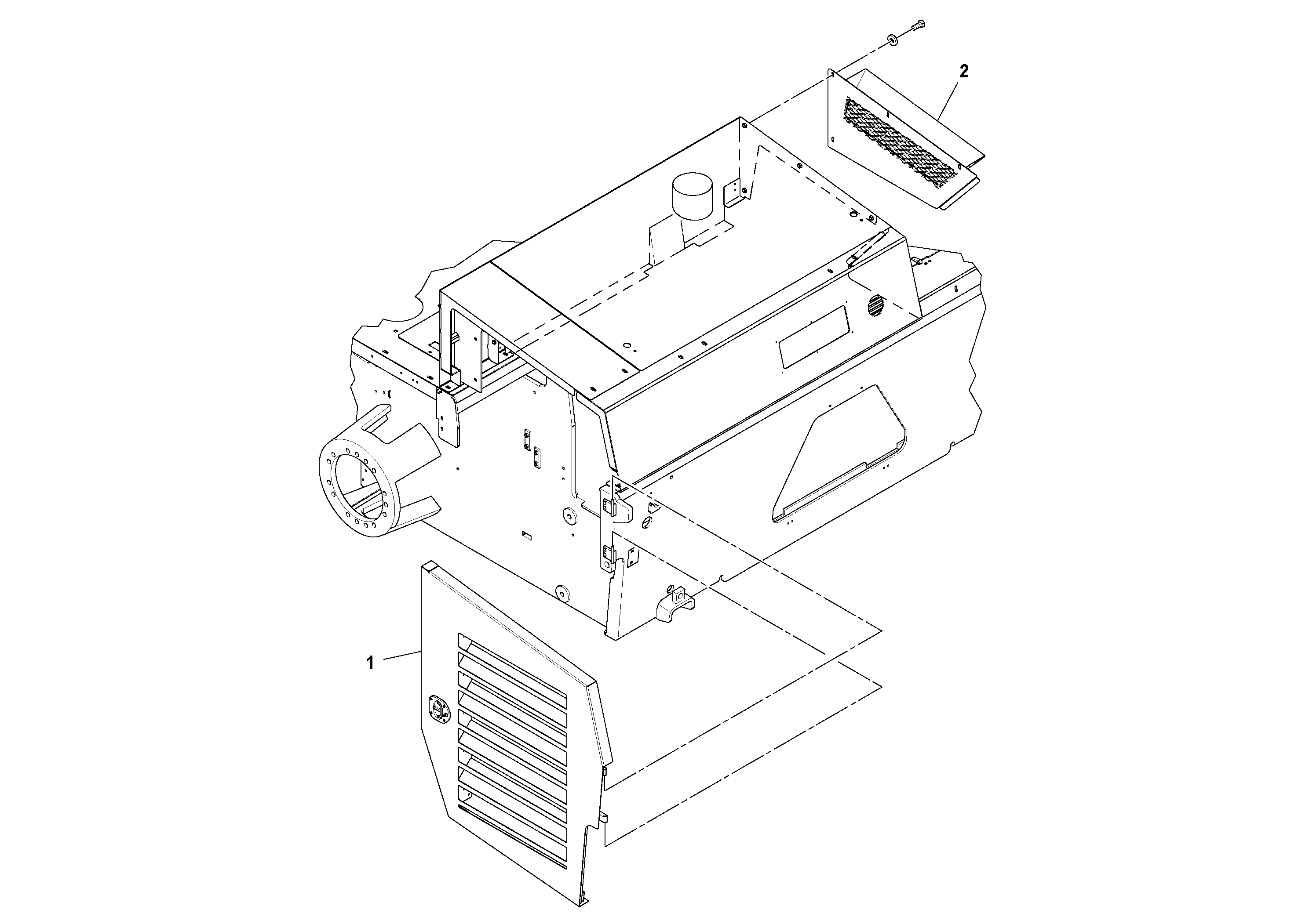 Схема запчастей Volvo PF6170 - 93048 High Altitude Kit PF6160/PF6170
