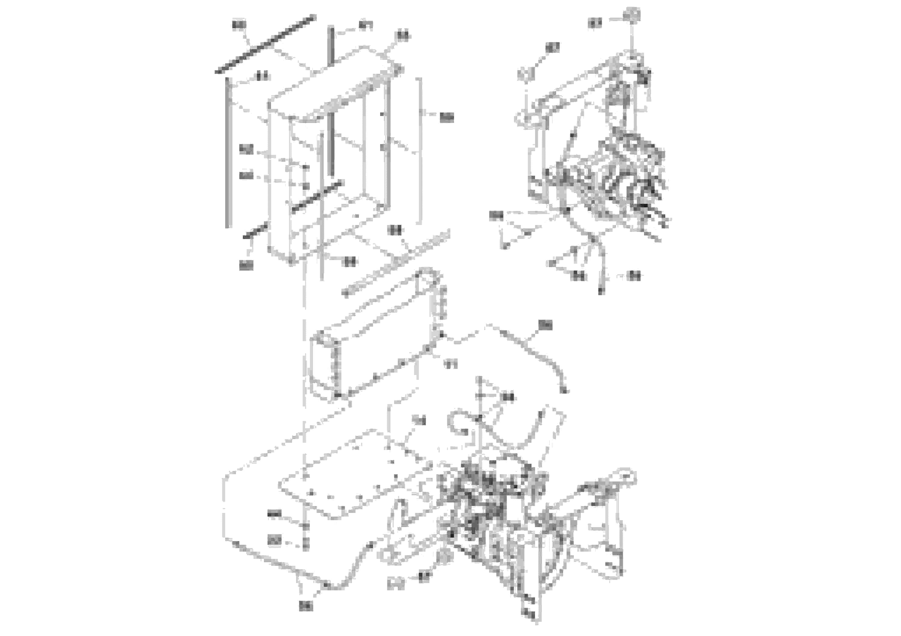 Схема запчастей Volvo PF6170 - 95493 Двигатель в сборе PF6160/PF6170