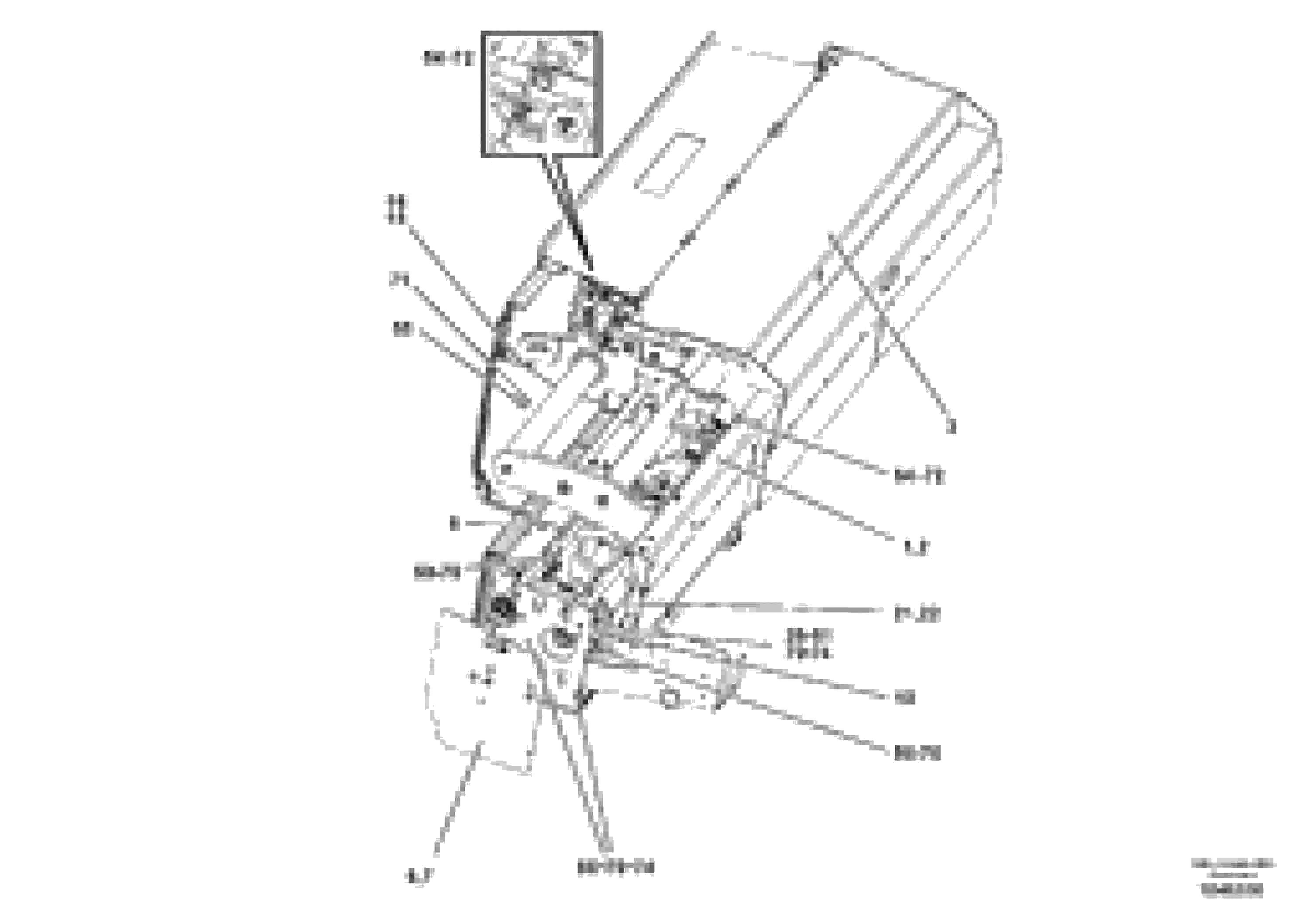 Схема запчастей Volvo ABG5820 - 76086 Final assembly on basic and extendable screeds VB 78 GTC ATT. SCREEDS 2,5 - 9,0M ABG5820/6820/7820/7820B