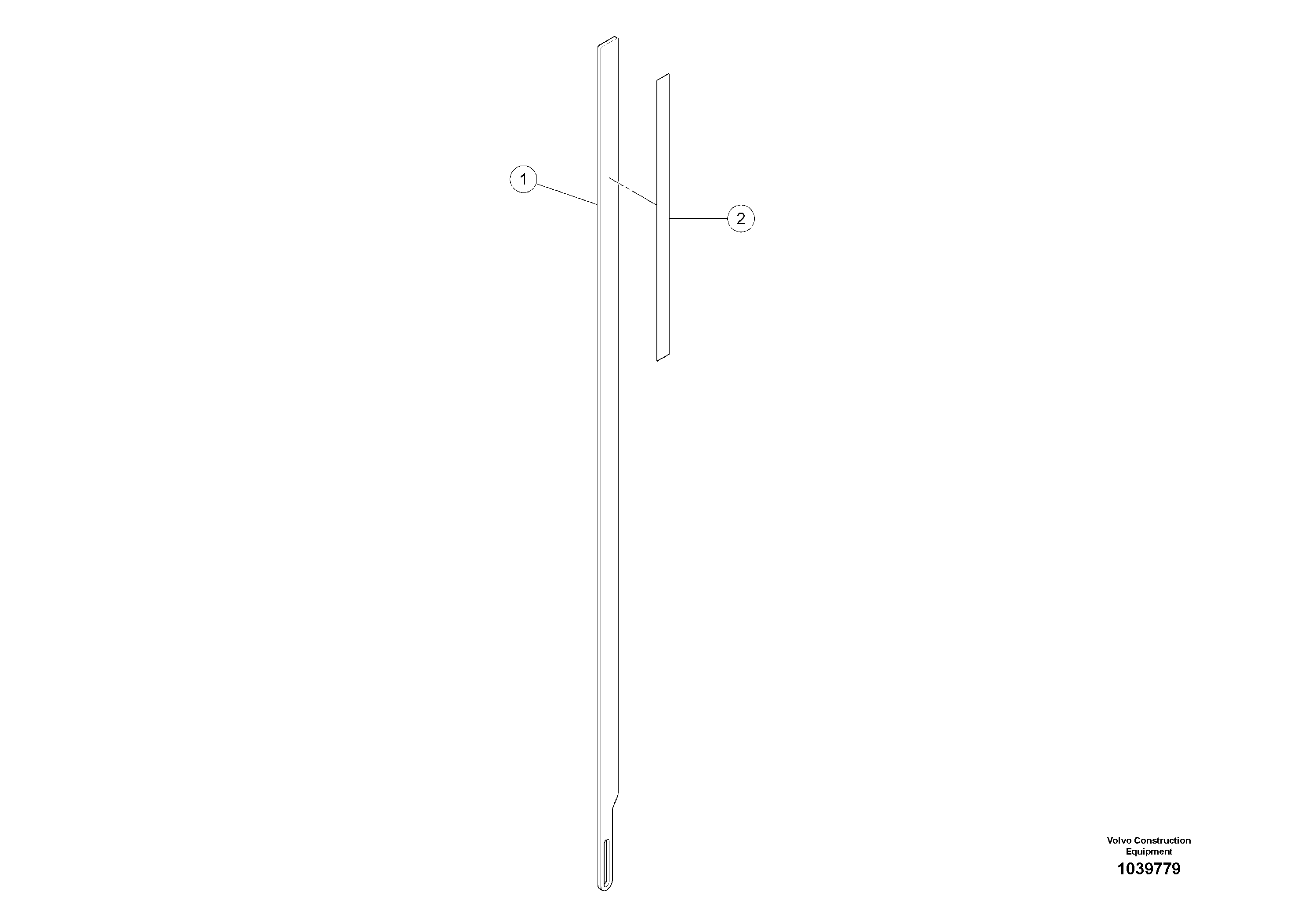 Схема запчастей Volvo ABG6820 - 50707 Inch scale ABG6820 S/N 20836 -
