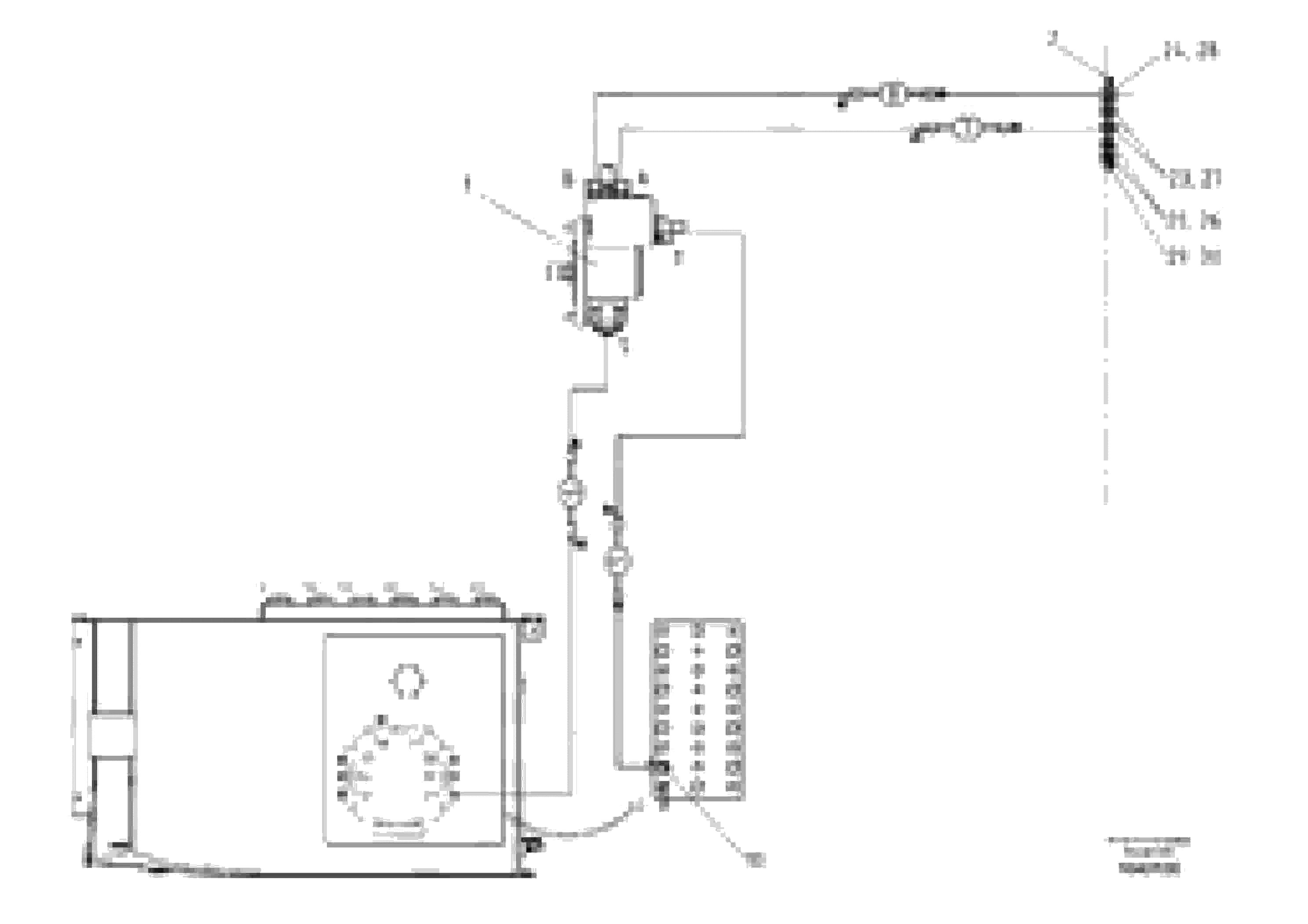 Схема запчастей Volvo ABG6820 - 53416 Hydraulics for Vb Screeds ABG6820 S/N 20836 -