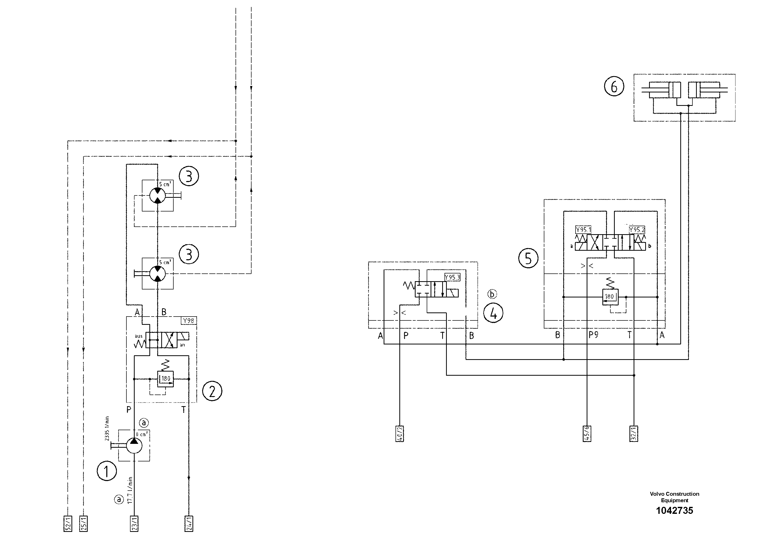 Схема запчастей Volvo ABG7820 - 45041 Diagram ABG7820/ABG7820B ABG7820 S/N 21064-23058 ABG7820B S/N 23059 -