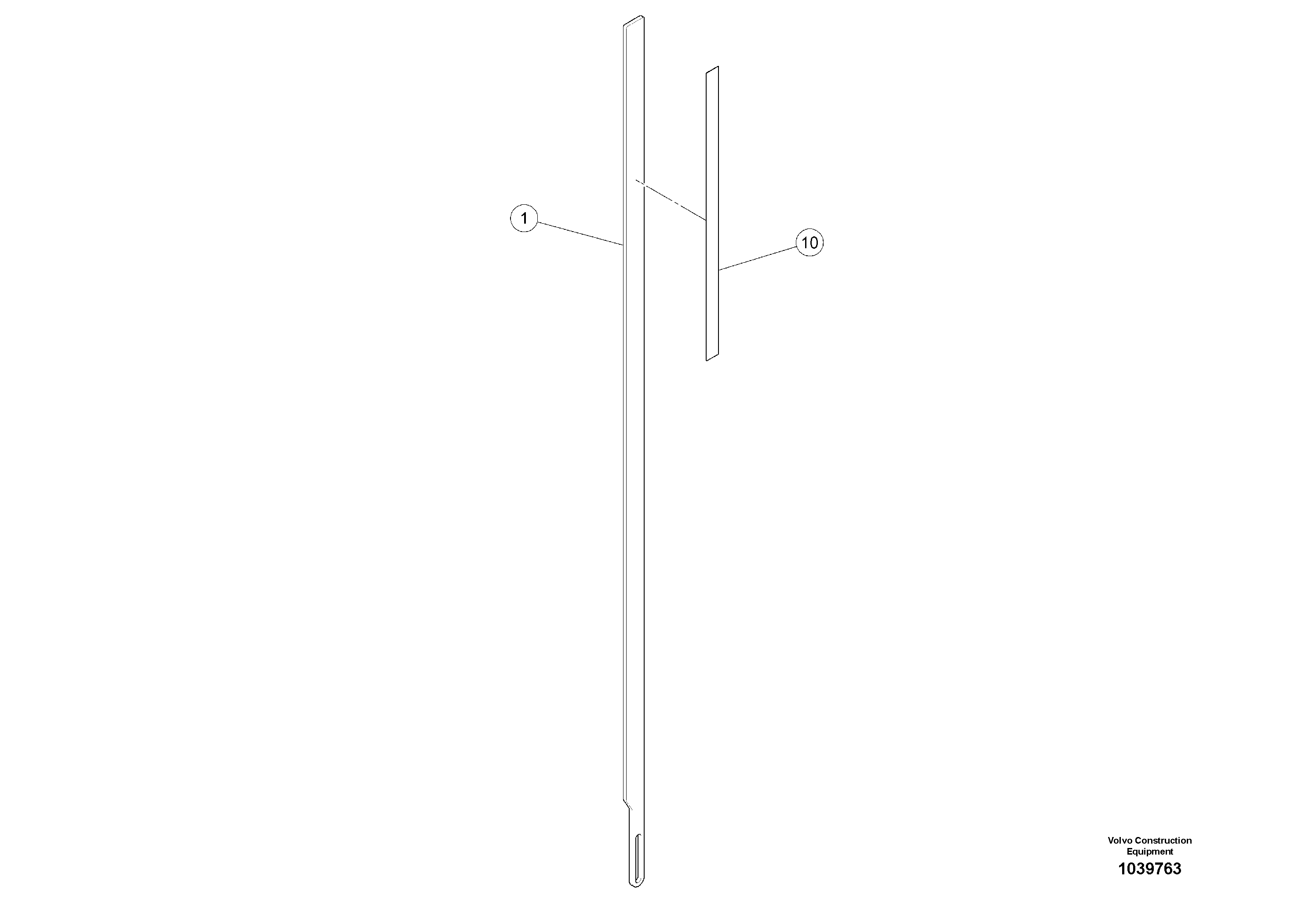 Схема запчастей Volvo ABG7820 - 43929 Levelling Arm ABG7820/ABG7820B ABG7820 S/N 21064-23058 ABG7820B S/N 23059 -