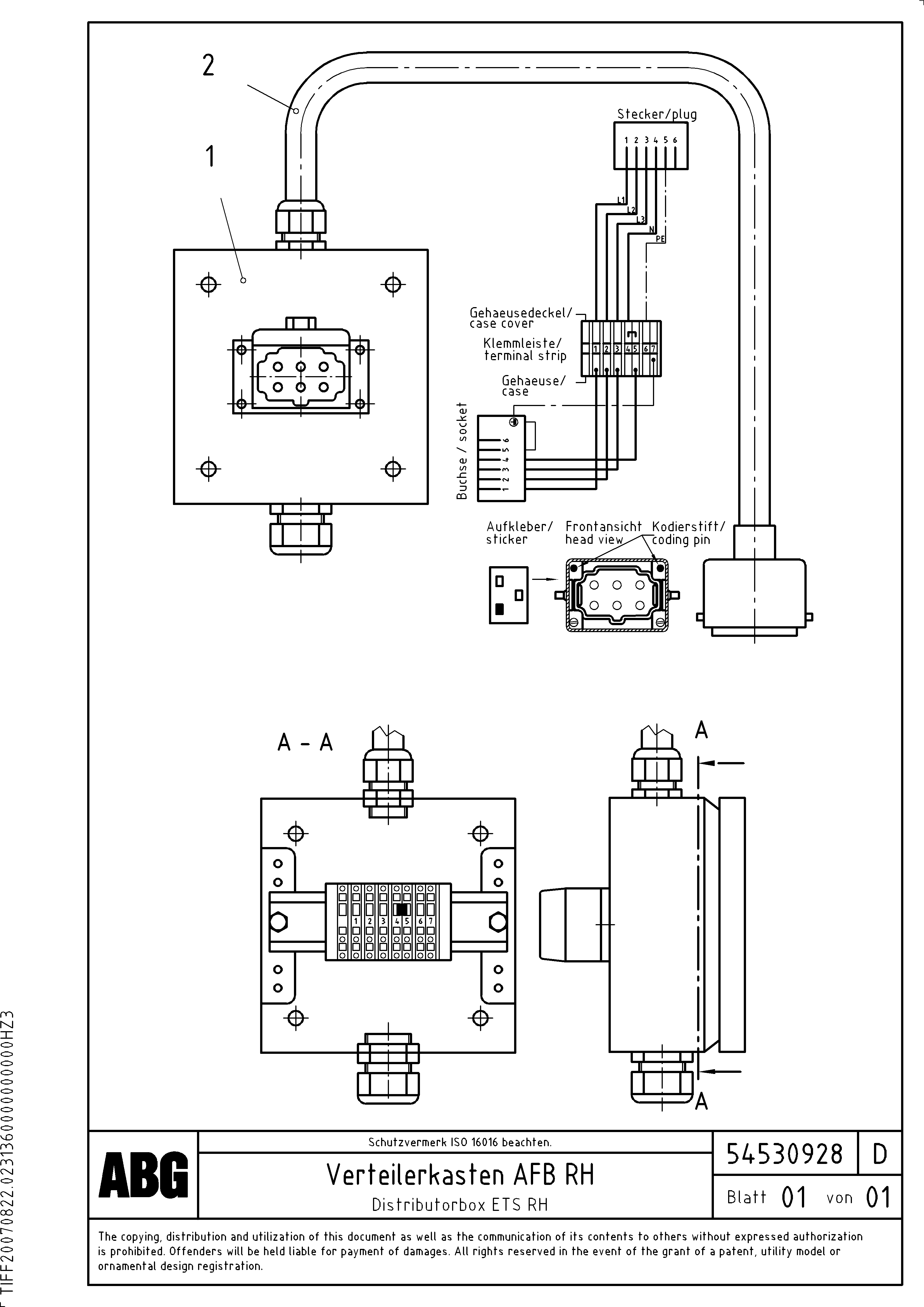Схема запчастей Volvo ABG7820 - 2016 Distributorbox for extandable screed VB 78 ETC ATT. SCREED 2,5 - 9,0 M ABG5820/6820/7820/7820B