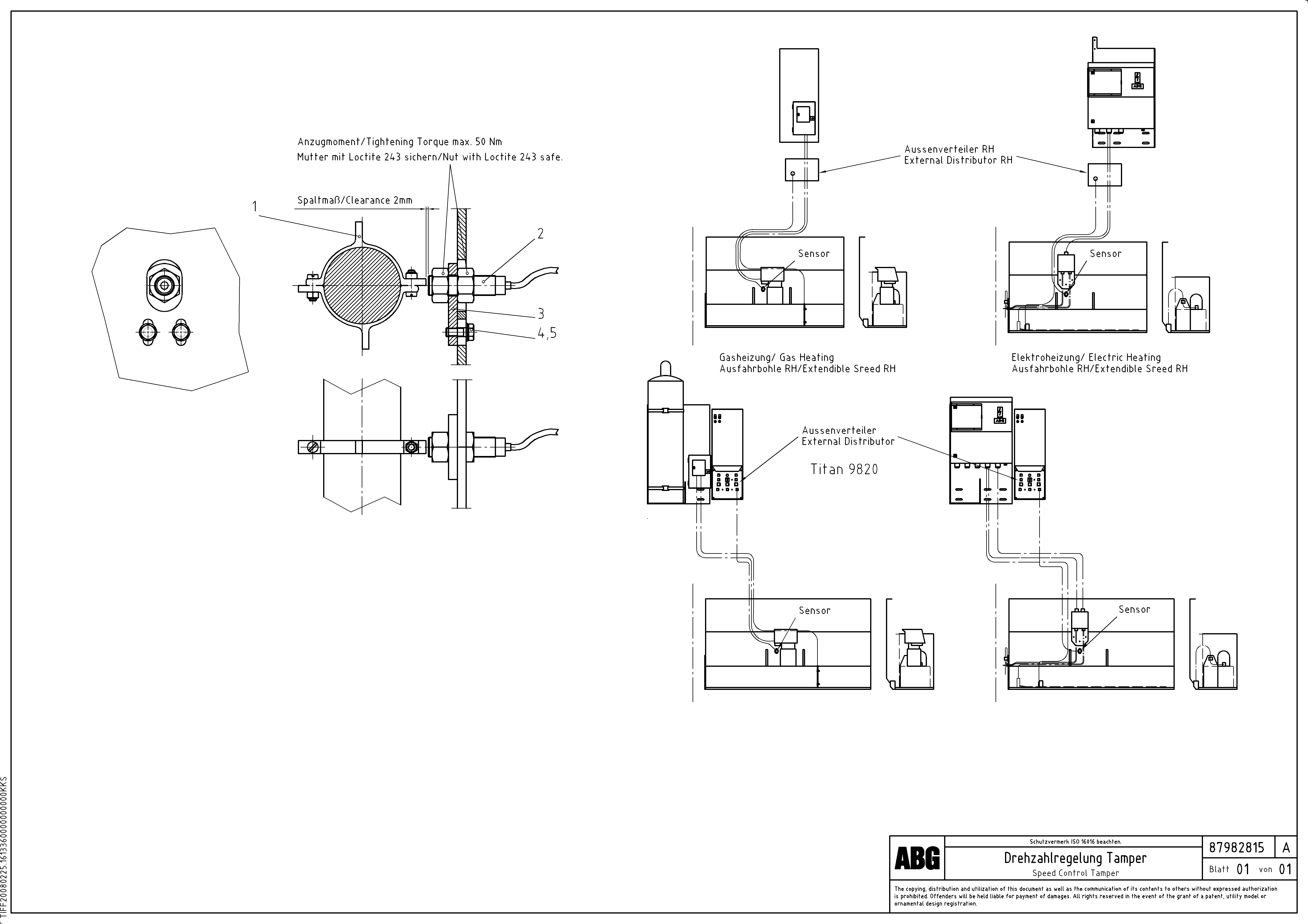 Схема запчастей Volvo ABG7820 - 79255 Speed control for tamper VDT-V 88 GTC ATT. SCREEDS 3,0 - 9,0M ABG7820/ABG780B