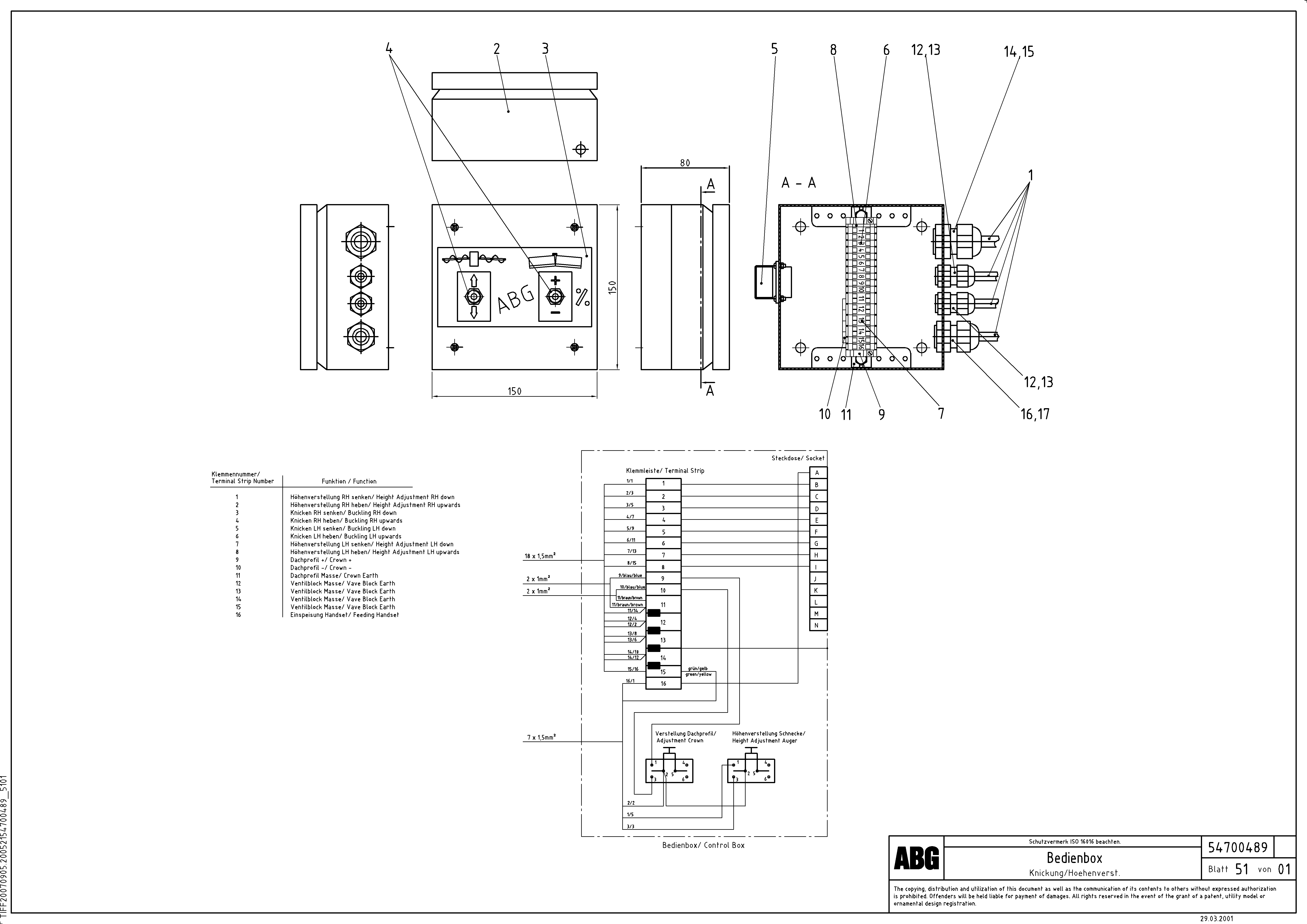 Схема запчастей Volvo ABG7820 - 76186 Controlbox for extension VDT-V 88 ETC ATT. SCREEDS 3,0 - 9,0M ABG7820, ABG7820B