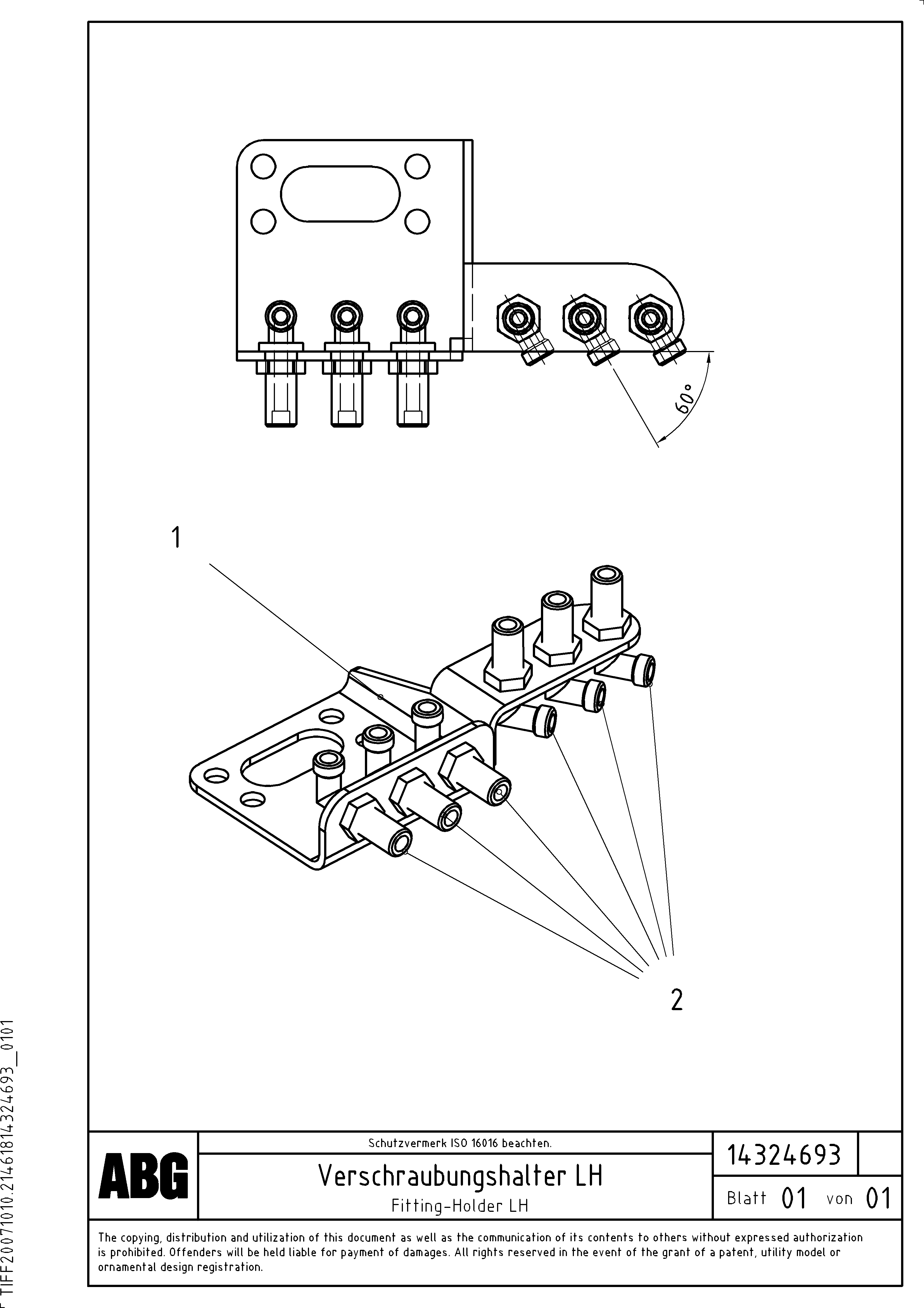 Схема запчастей Volvo ABG7820 - 70030 Fitting holder for hight adjustment/extendable screed VB 89 ETC ATT. SCREEDS 3,0 - 9,0M ABG7820, ABG7820B