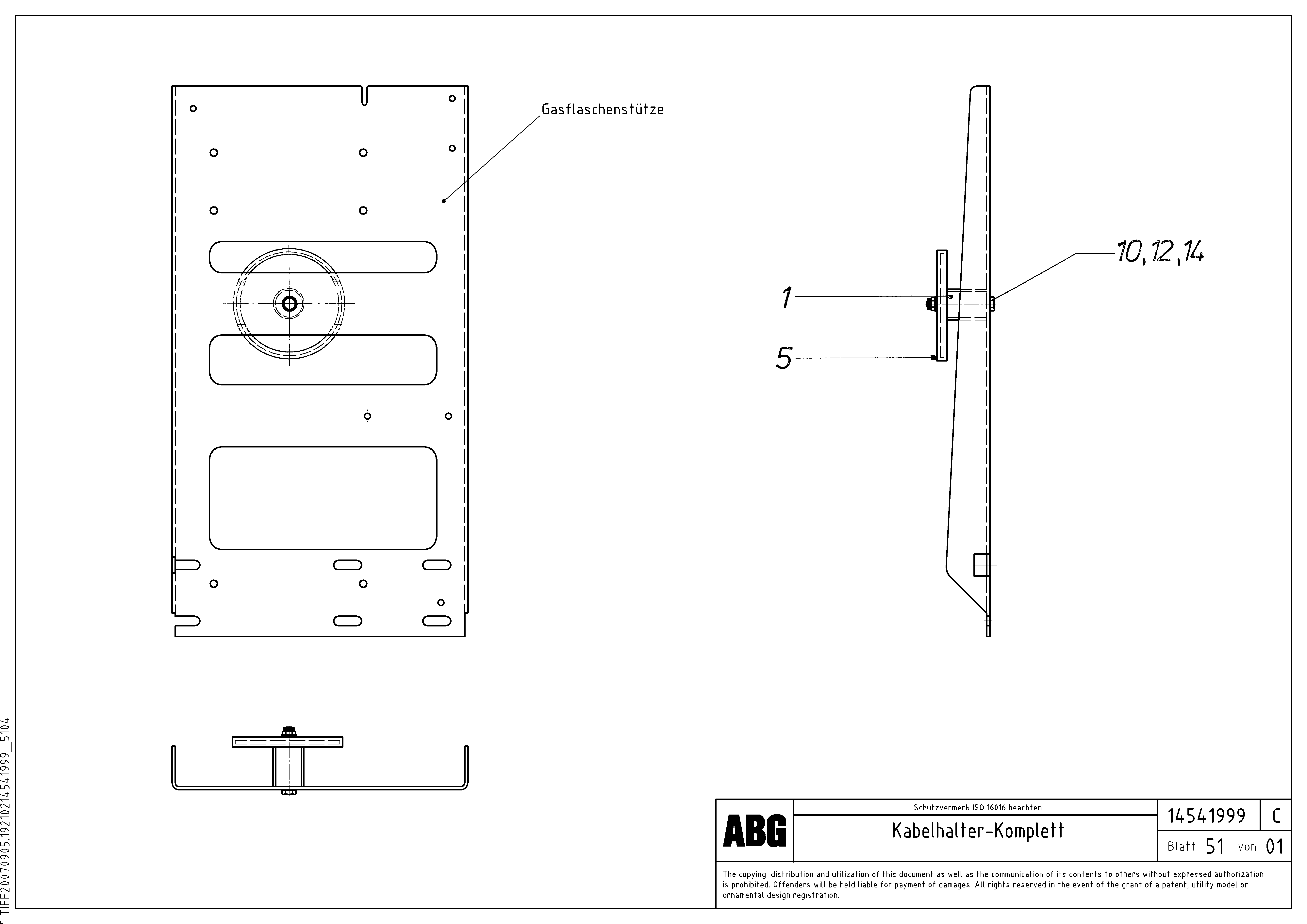 Схема запчастей Volvo ABG7820 - 88513 Cable holder for towing arms VDT 121 ATT. SCREED 2,5 - 9,0 M ABG7820/ABG7820B