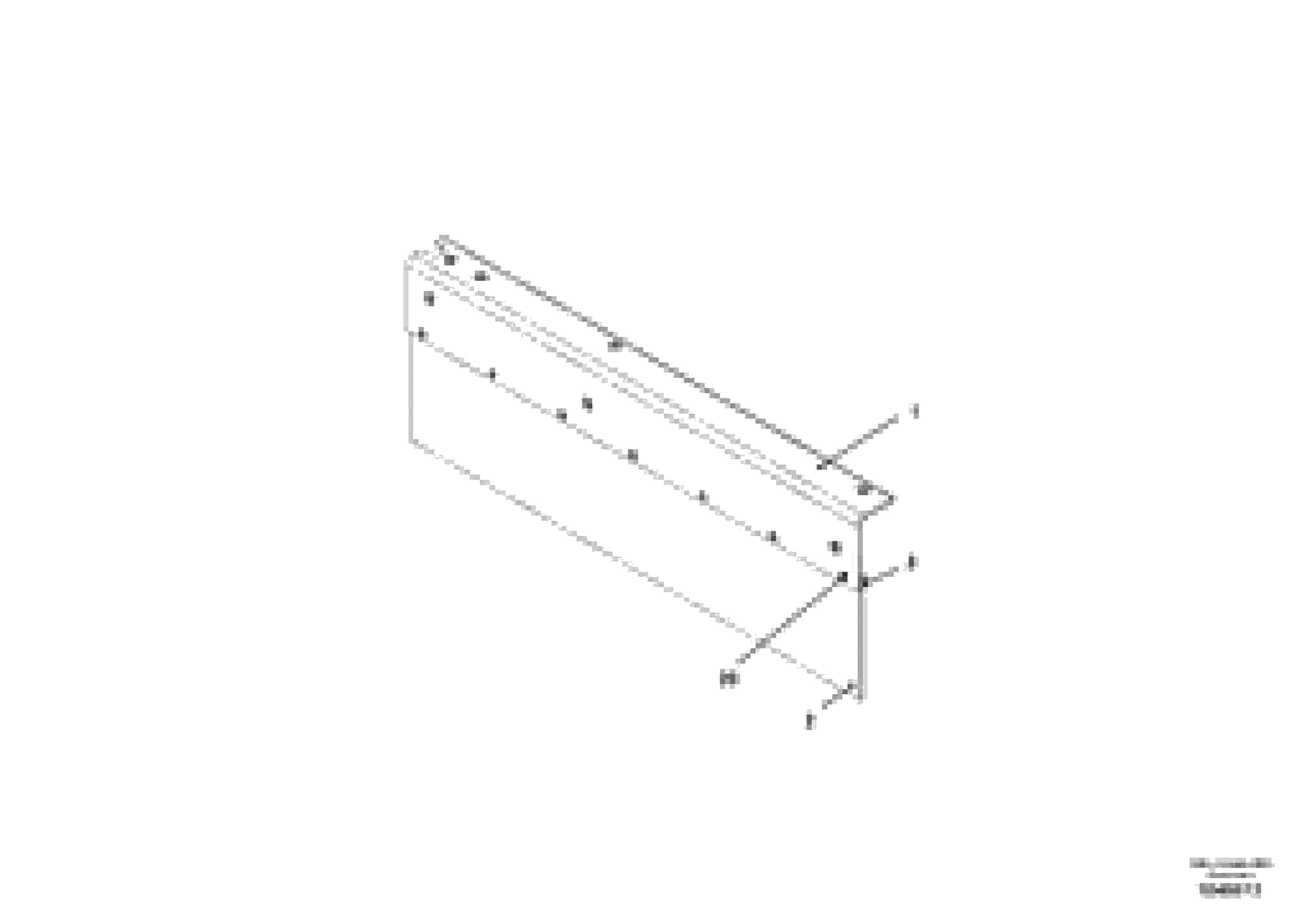 Схема запчастей Volvo ABG8820 - 69953 Screed cover for extandable screed VDT-V 78 GTC ATT. SCREEDS 2,5 - 9,0M AGB8820, AGB8820B