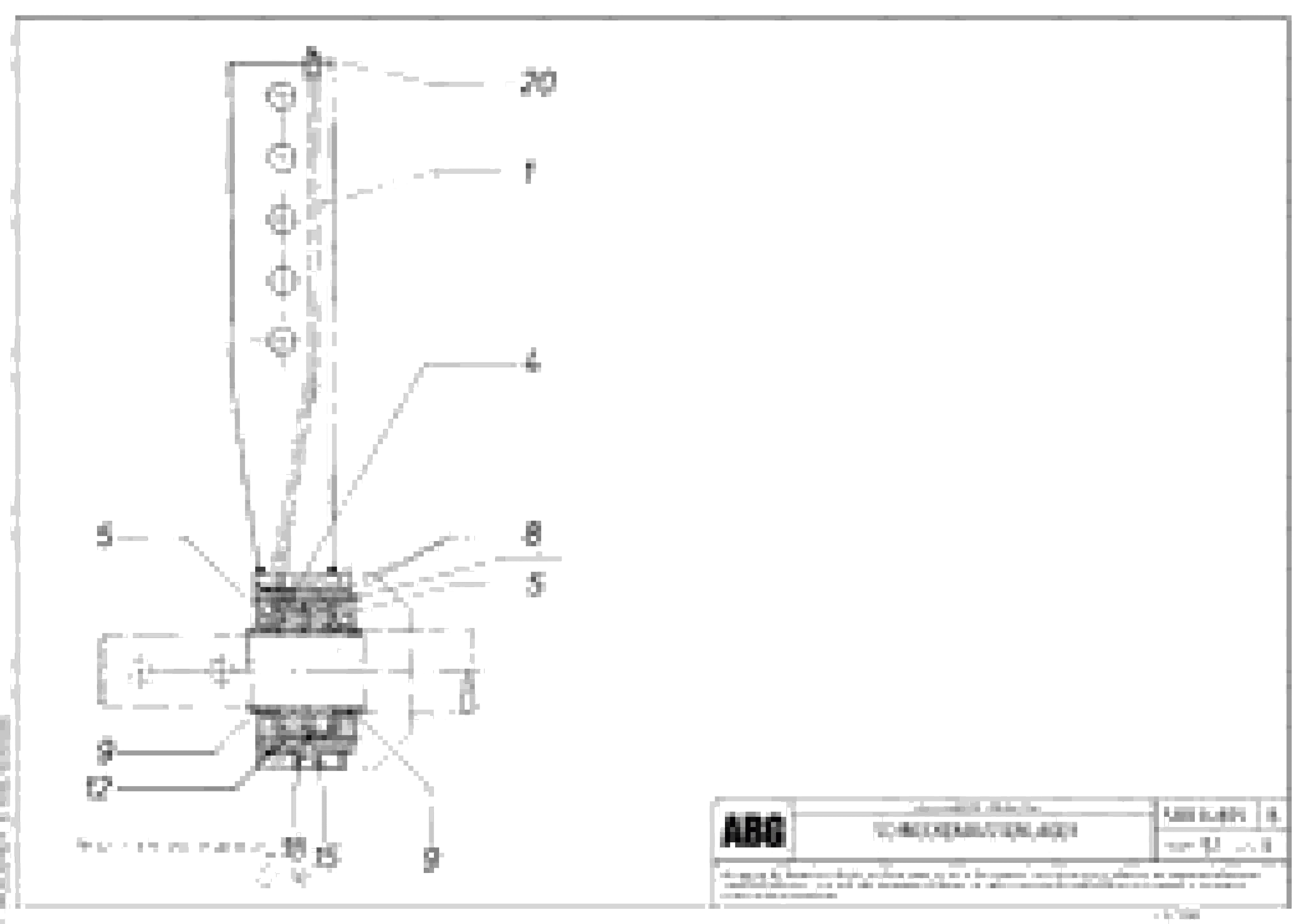Схема запчастей Volvo ABG8820 - 66142 Outer auger bearing for auger extension VB 79 ETC ATT. SCREEDS 2,5 - 9,0M ABG8820, ABG8820B