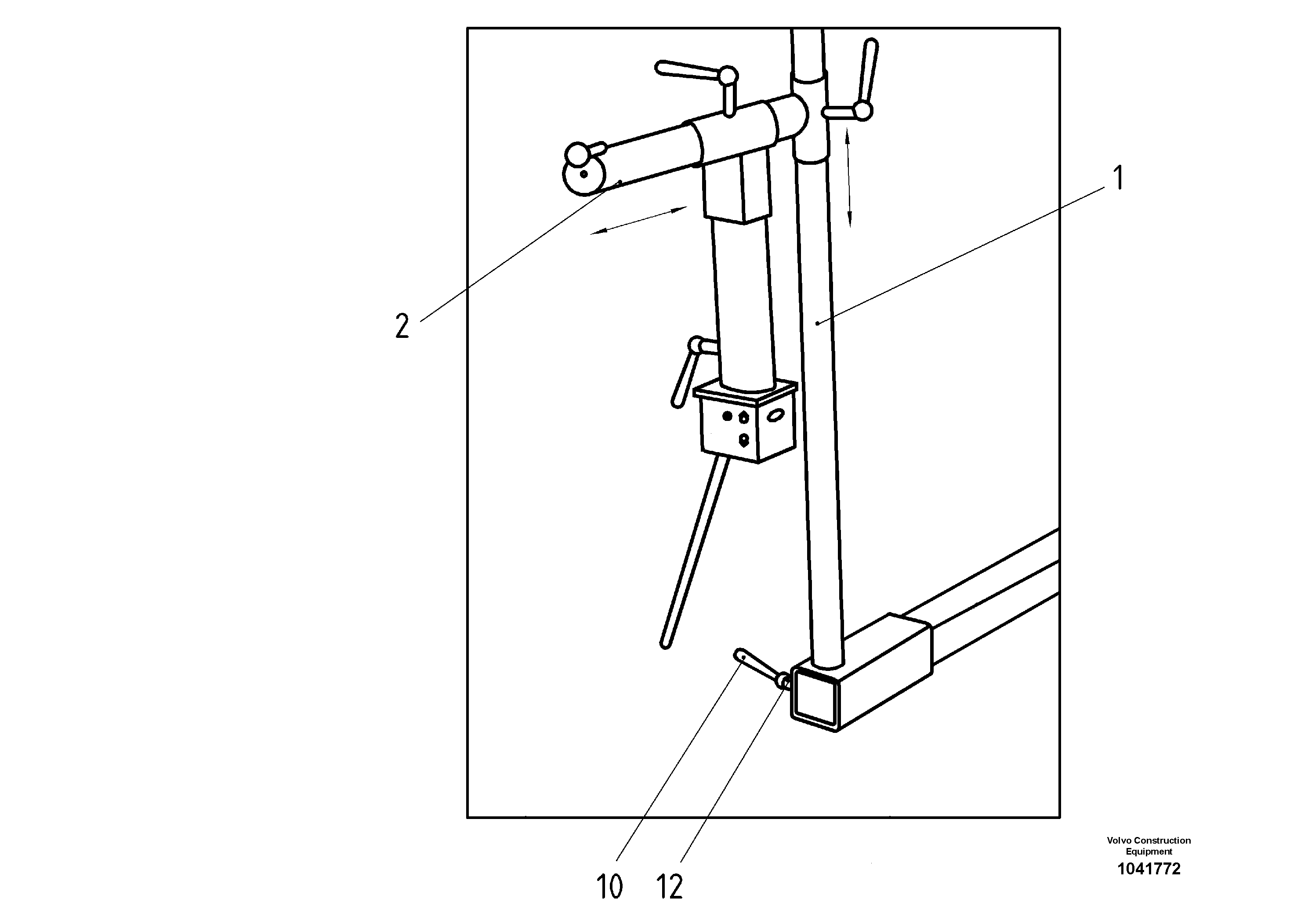 Схема запчастей Volvo ABG9820 - 92063 Mounting Parts Steering System ABG9820 S/N 20812 -