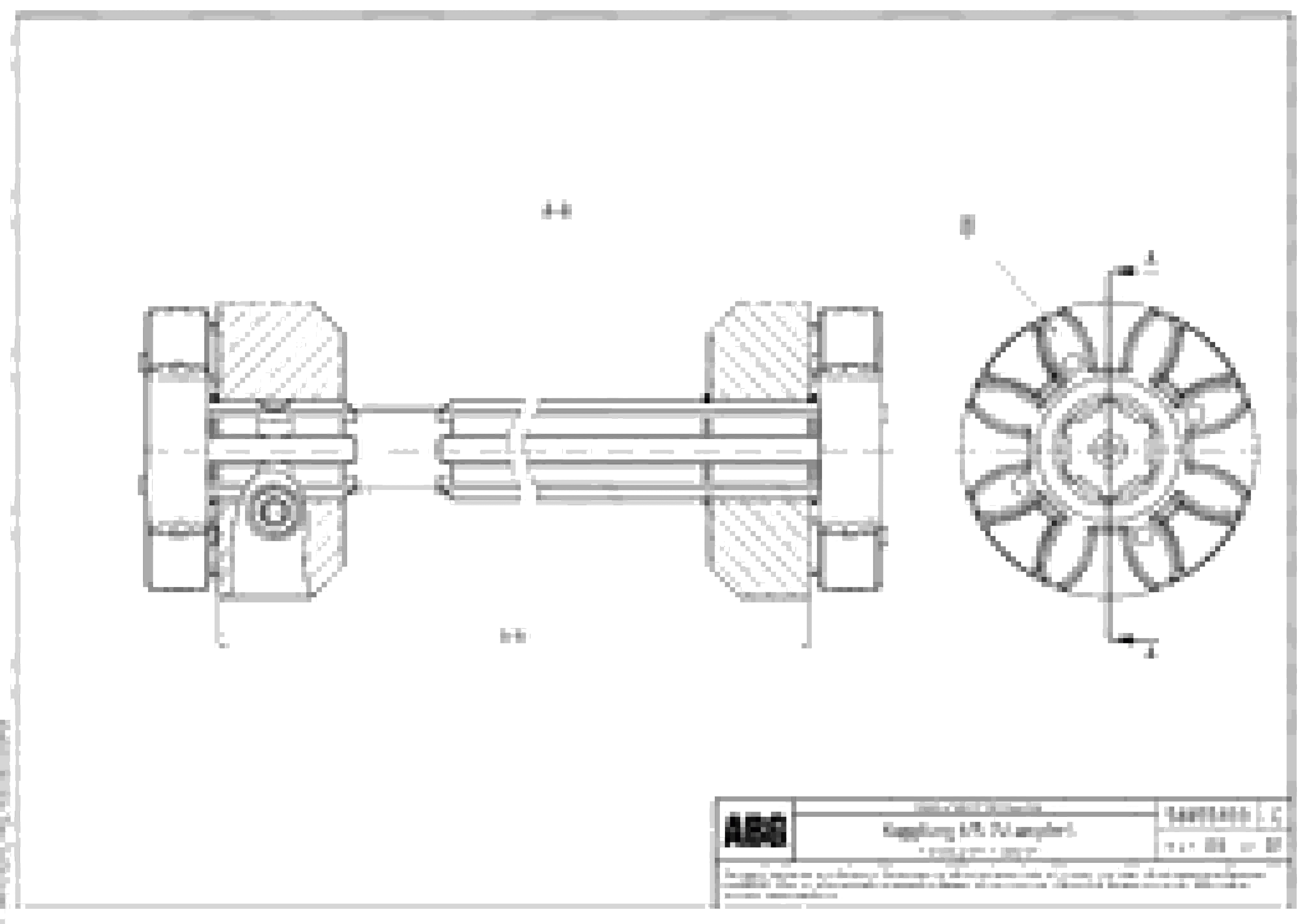 Схема запчастей Volvo ABG9820 - 66257 Coupling for tamper MB 120 ATT. SCREEDS 3,0 -16,0M ABG9820