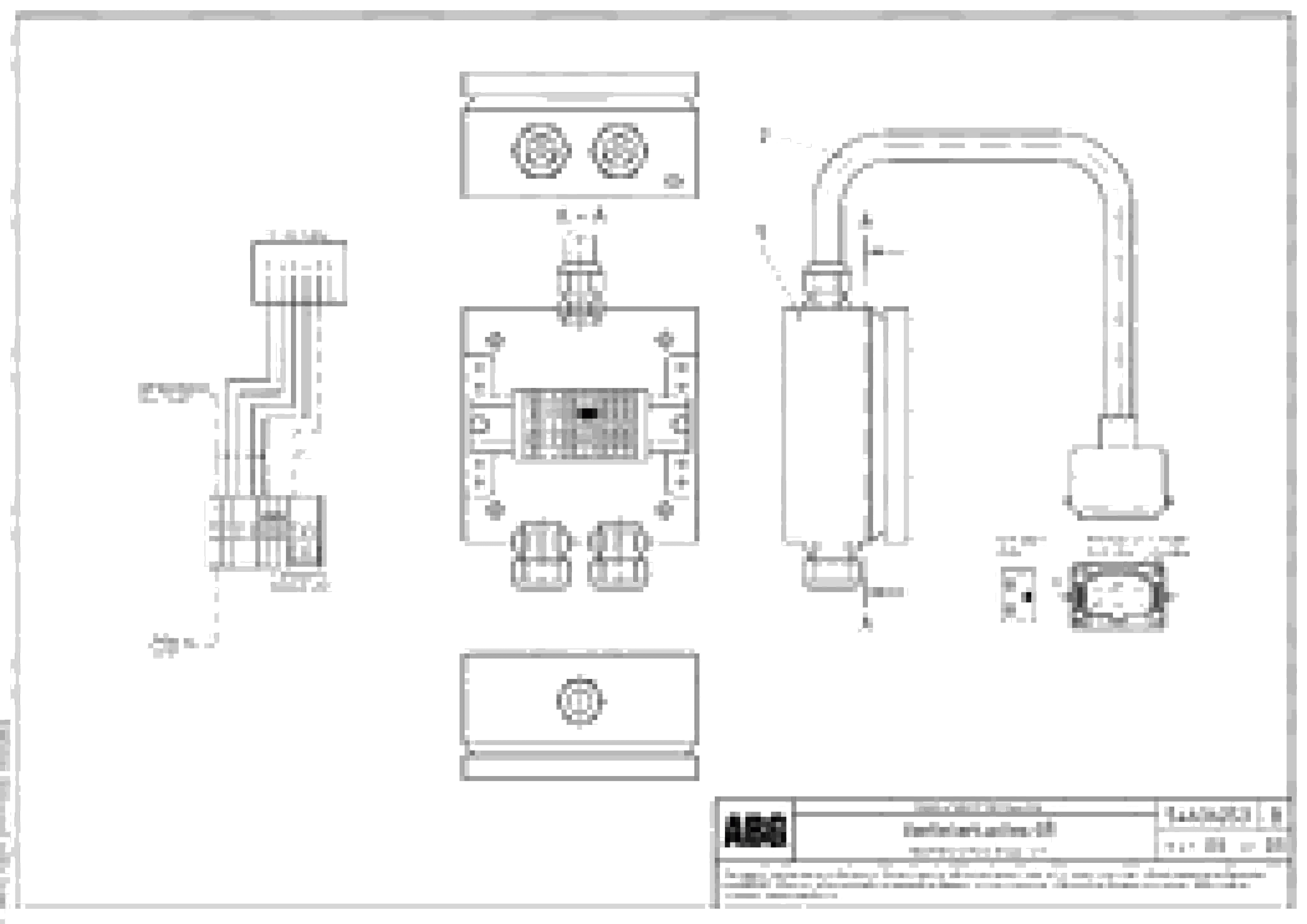 Схема запчастей Volvo ABG9820 - 73412 Distributor box for extension VB 88 ETC ATT. SCREED 3,0 - 9,0 M ABG9820