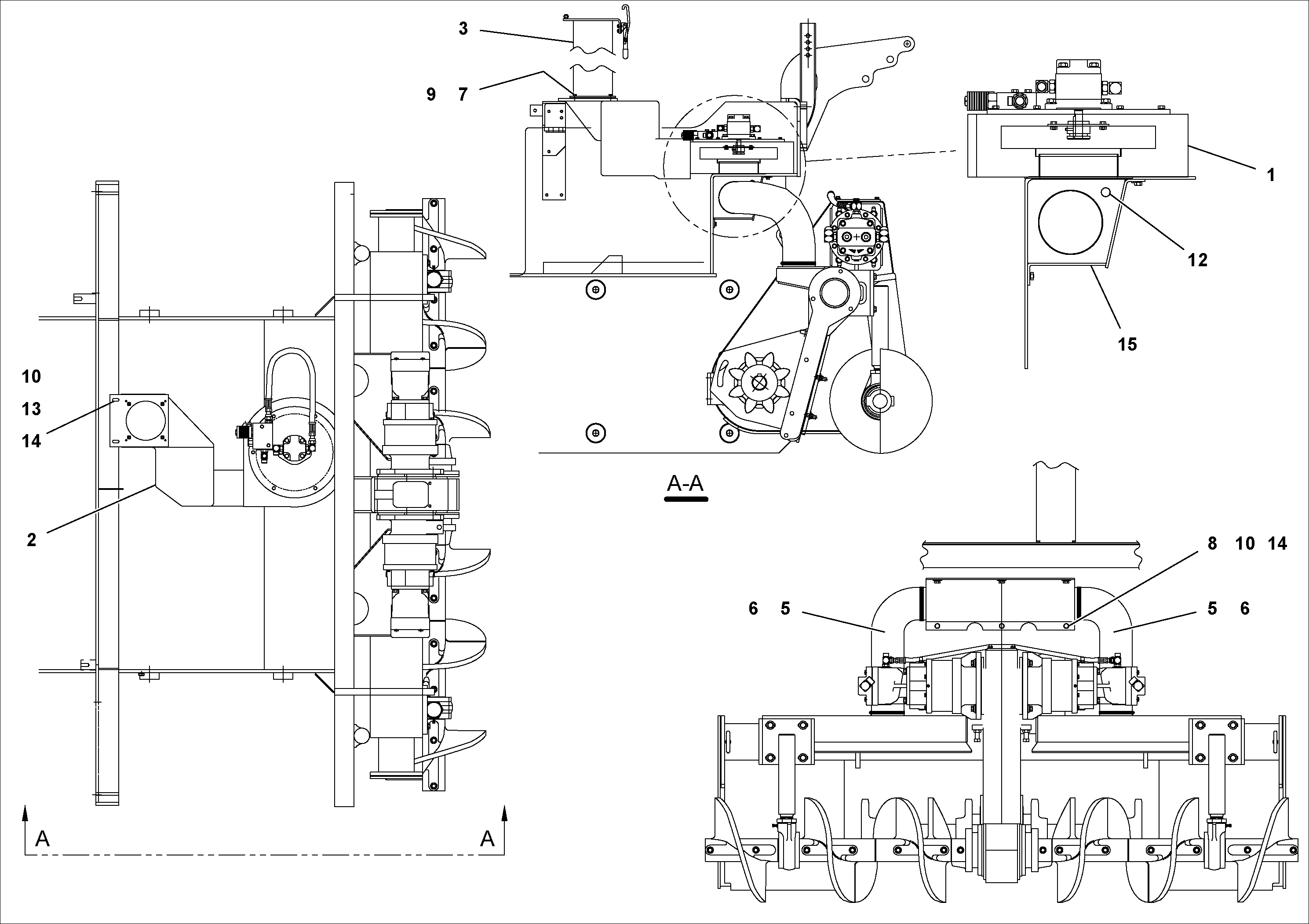 Схема запчастей Volvo PF4410 - 95007 Fume Recovery Installation PF4410 S/N 197449-