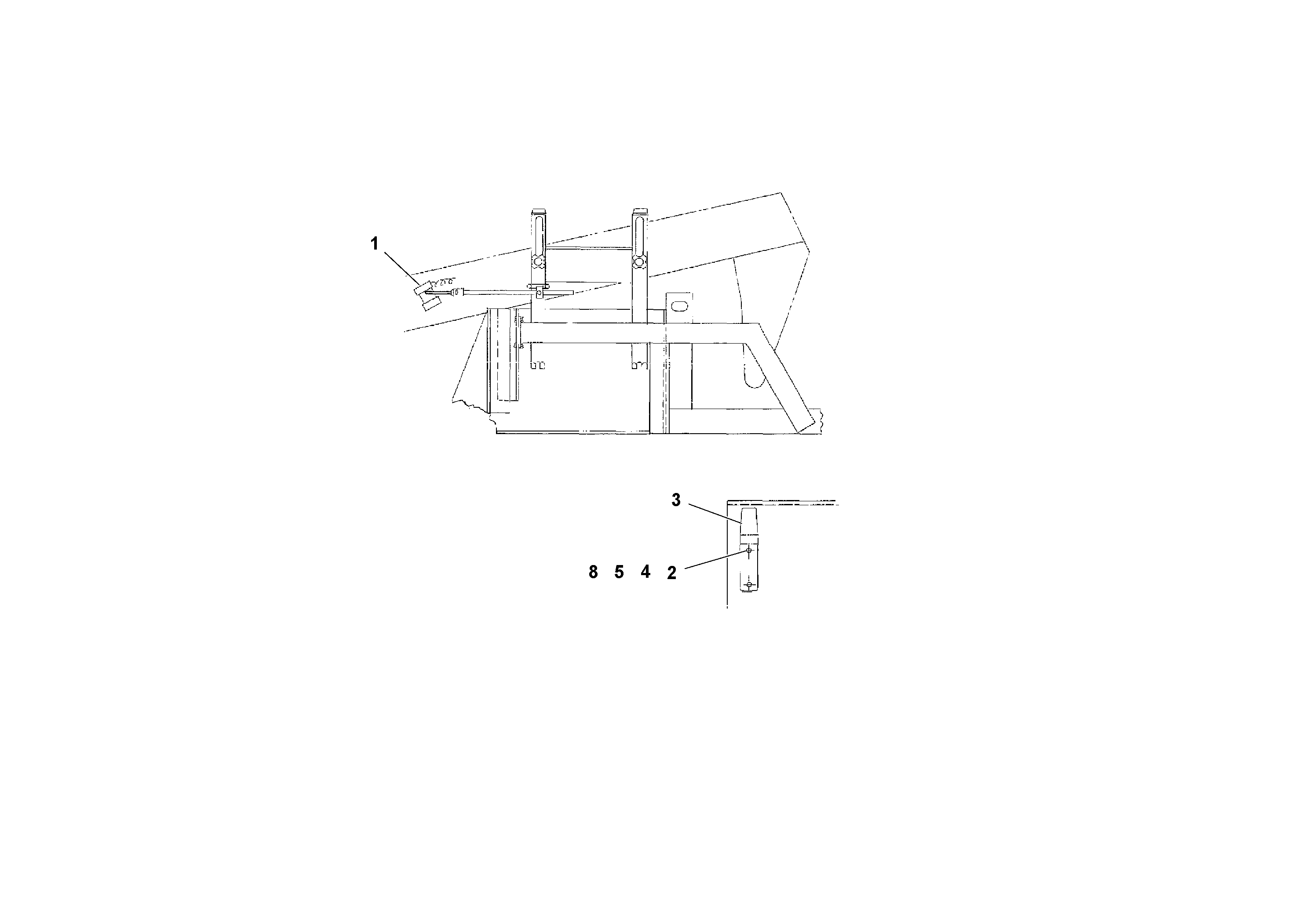 Схема запчастей Volvo PF4410 - 93437 Sensor Mounting Kit PF4410 S/N 197449-