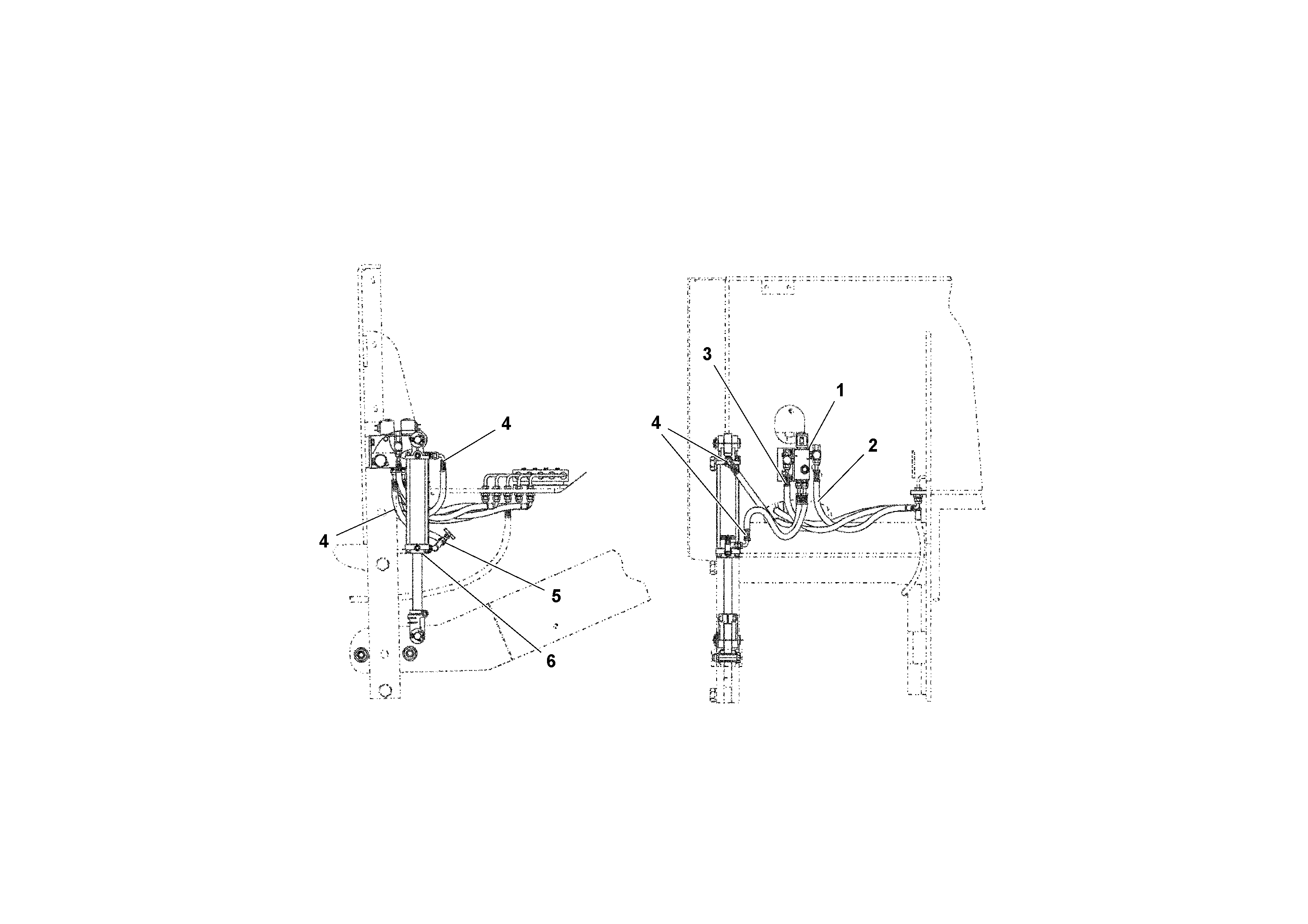 Схема запчастей Volvo PF4410 - 89170 Hydraulic Arrangements AGS 7.5 ATT. BLAW KONTROL II PF161, PF2181, PF4410