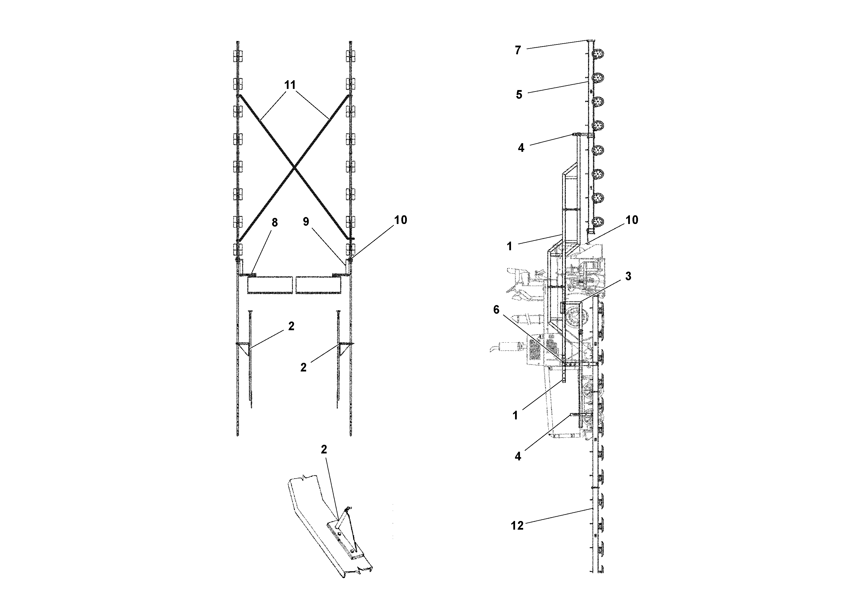 Схема запчастей Volvo PF4410 - 90770 Single Mobile Mat Reference System AGS 7.5 ATT. BLAW KONTROL II PF161, PF2181, PF4410