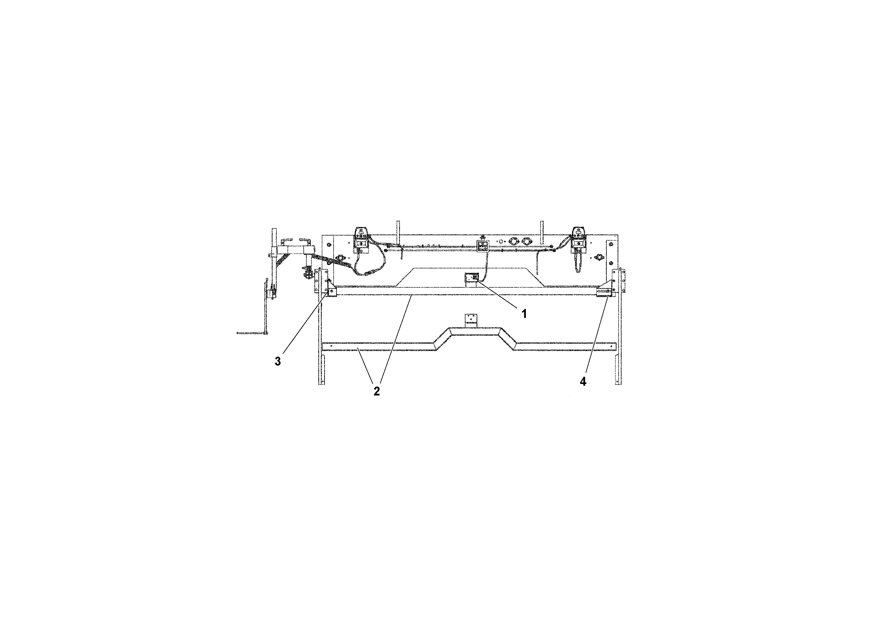 Схема запчастей Volvo PF4410 - 88831 Slope Sensor Mounting Arrangement AGS 7.5 ATT. BLAW KONTROL II PF161, PF2181, PF4410