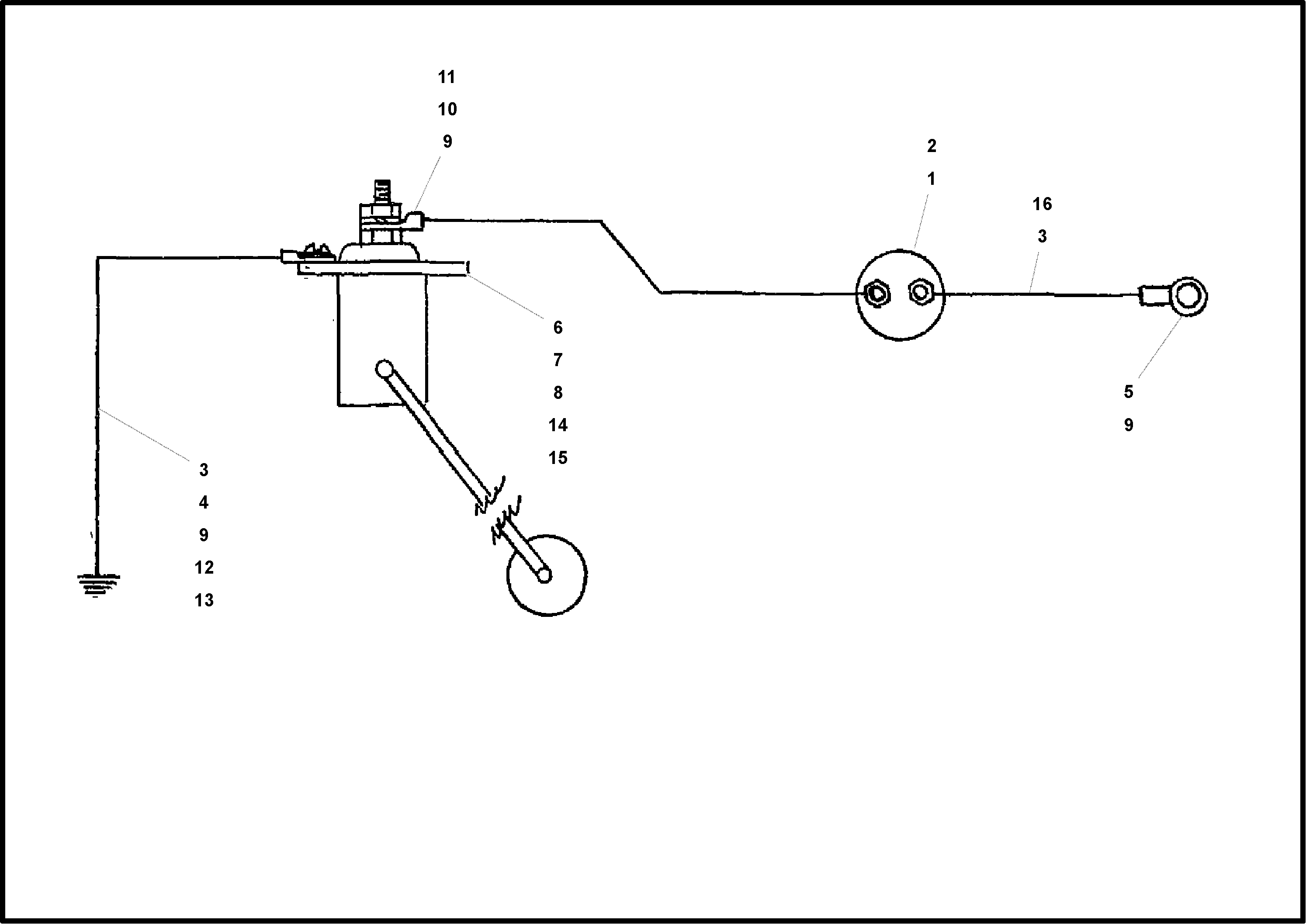 Схема запчастей Volvo PF4410 - 74003 Fuel Gauge Installation PF4410 S/N 375009-