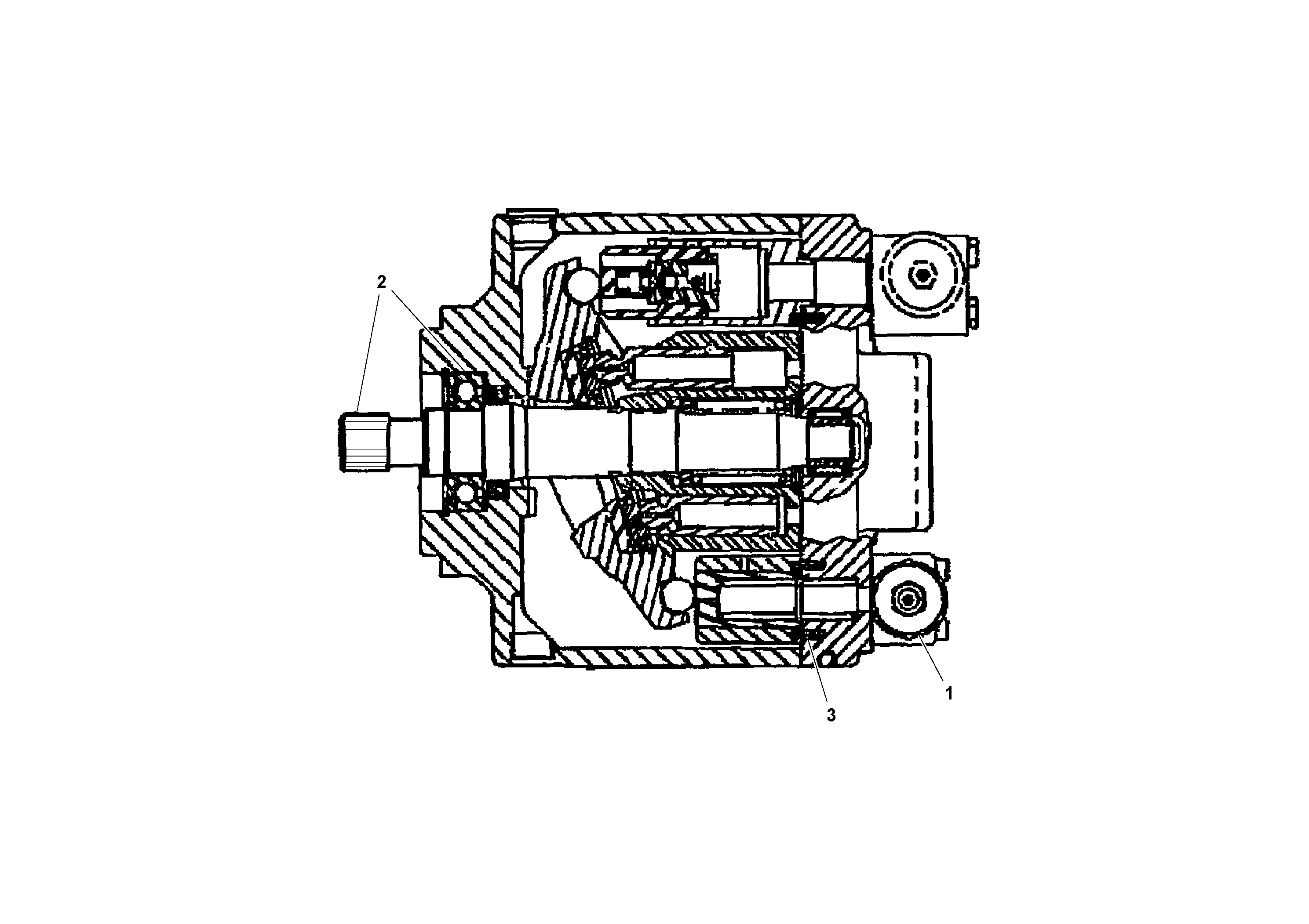 Схема запчастей Volvo PF4410 - 78619 Pump Assembly PF4410 S/N 375009-