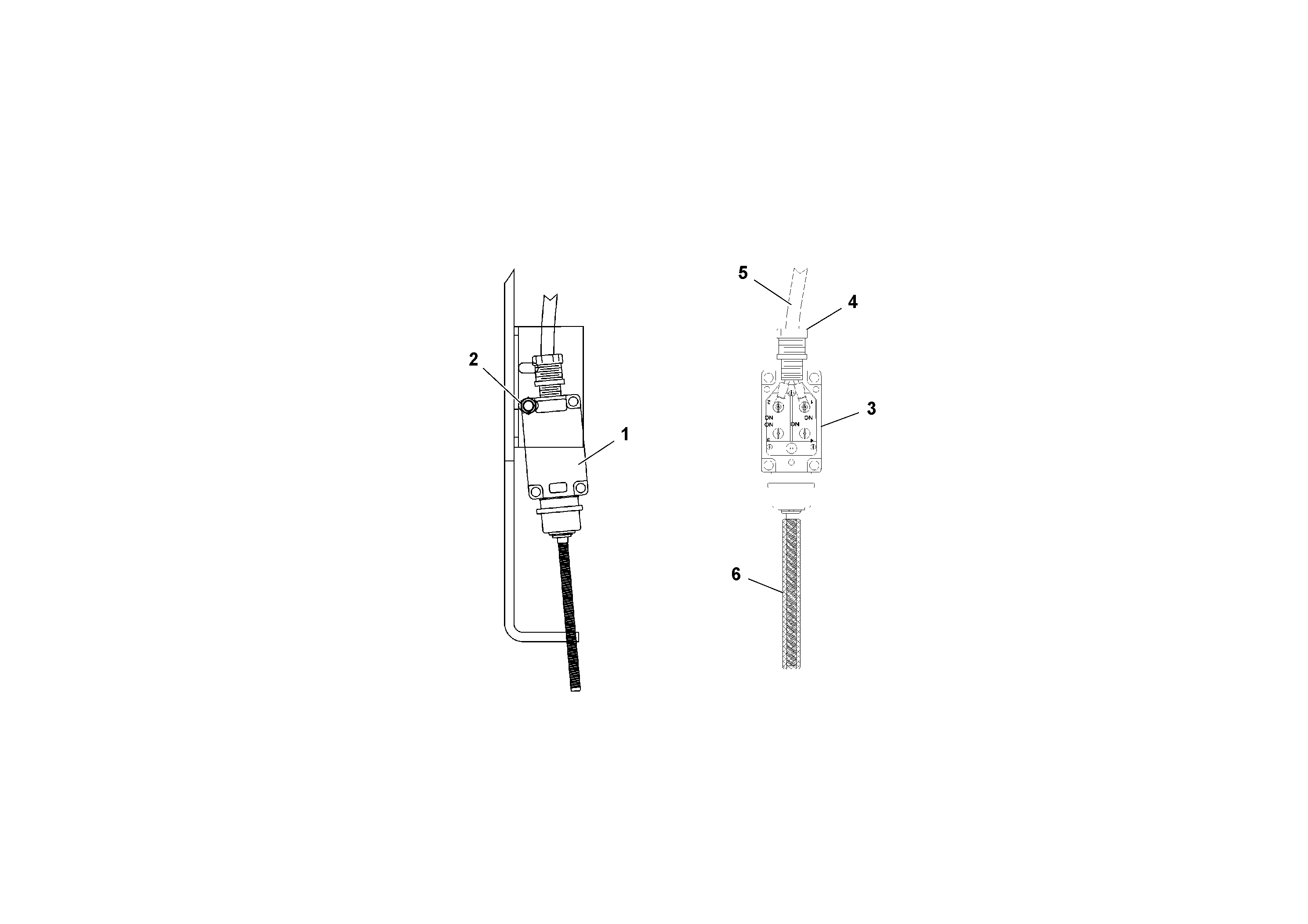 Схема запчастей Volvo PF4410 - 94134 Material Indicator Kit Option PF4410 S/N 197449-