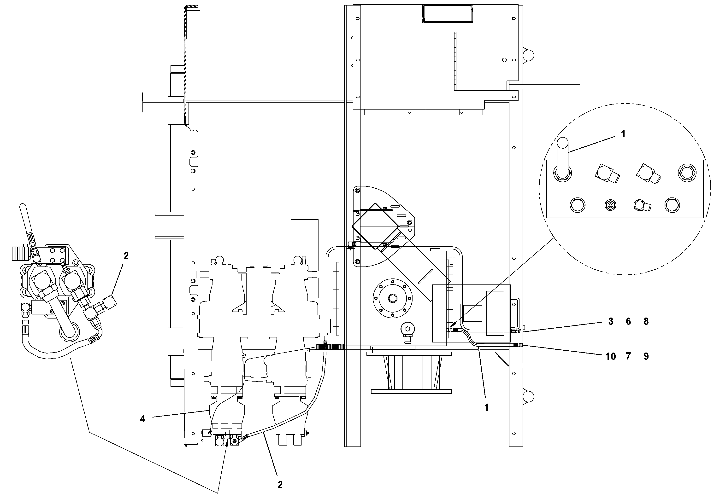 Схема запчастей Volvo PF4410 - 96329 Generator kit PF4410 S/N 197449-