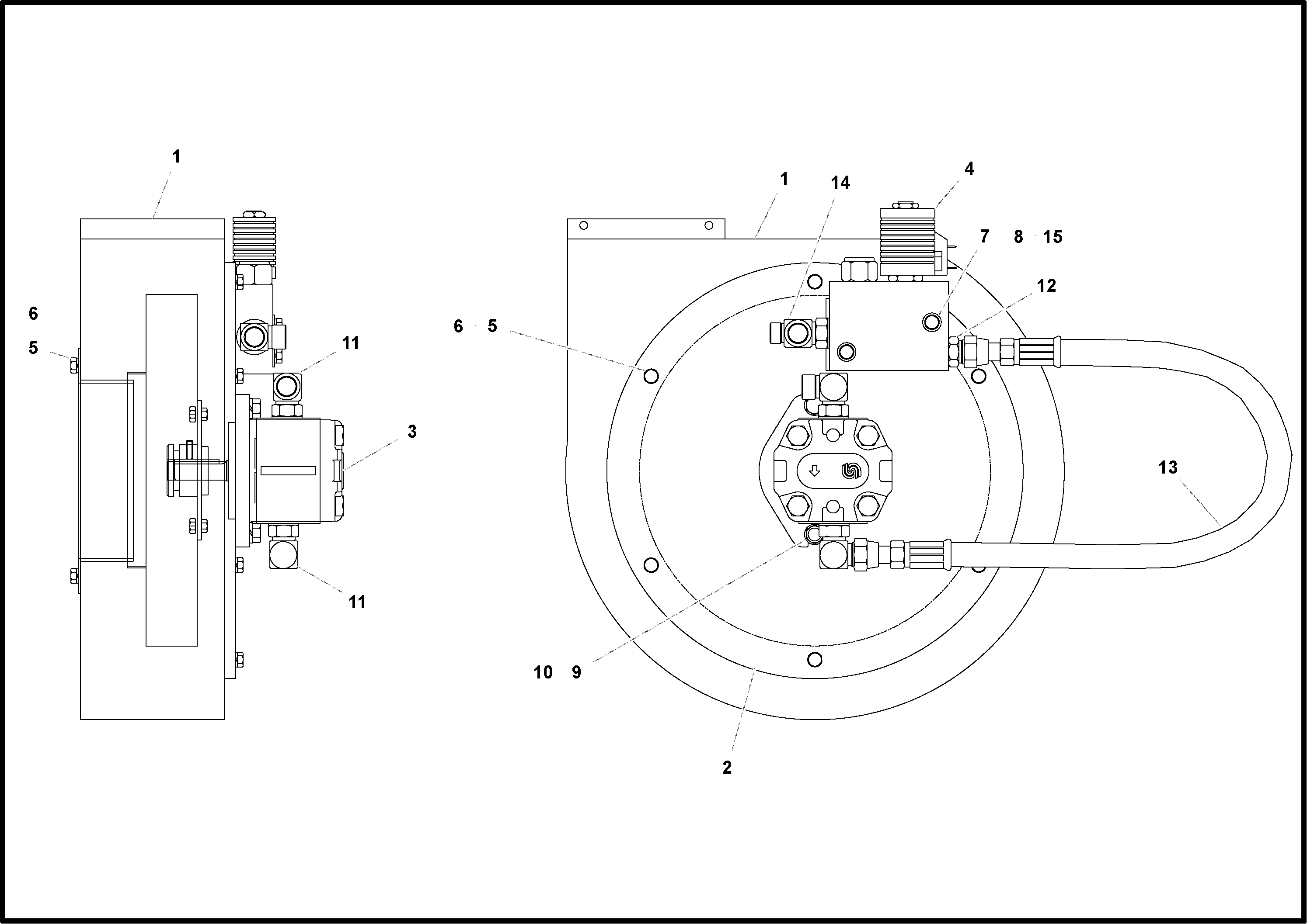 Схема запчастей Volvo PF4410 - 74017 Fan Assembly PF4410 S/N 375009-