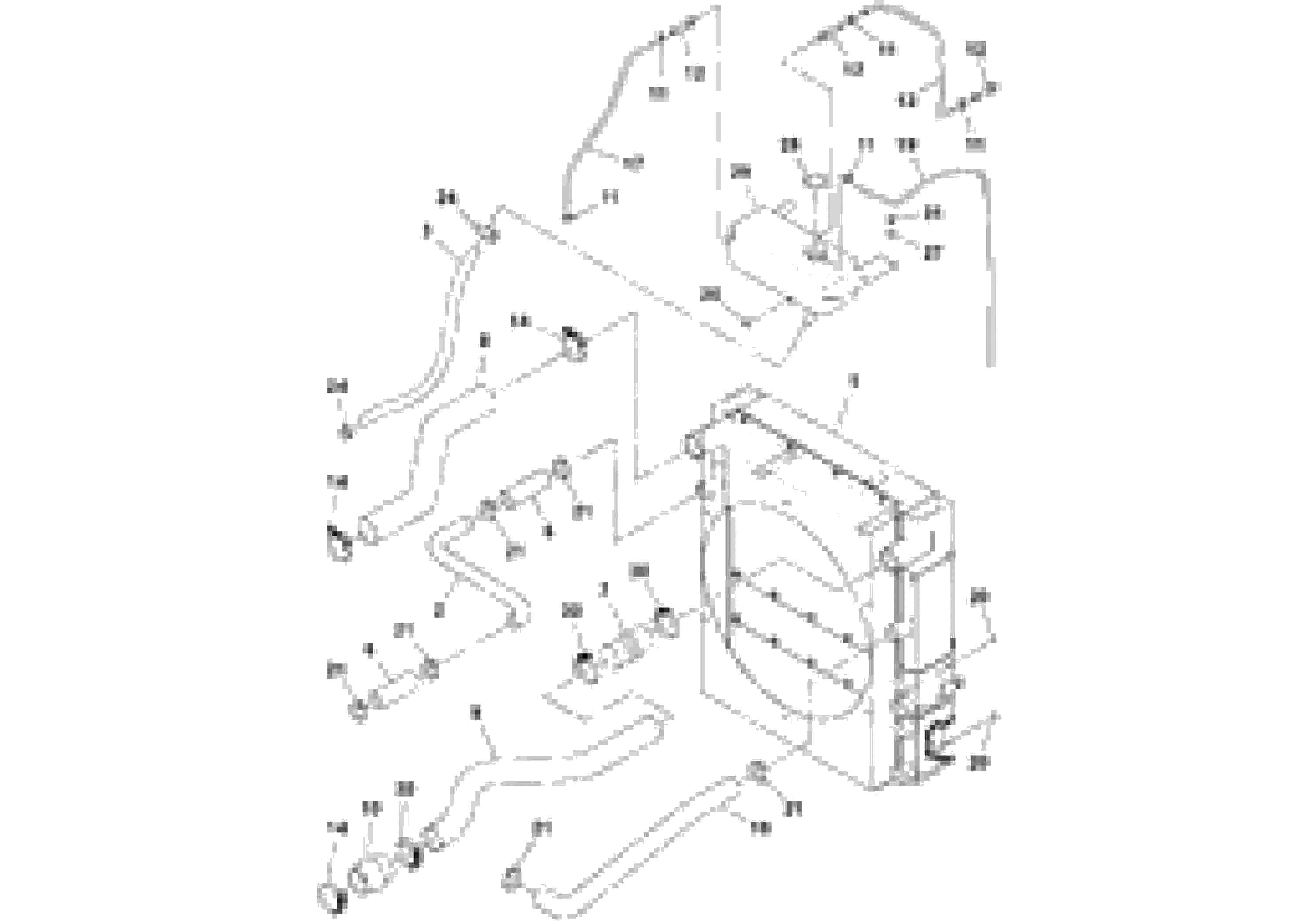 Схема запчастей Volvo PF6110 - 103001 Cooling Package Assembly PF6110 S/N 197474 -