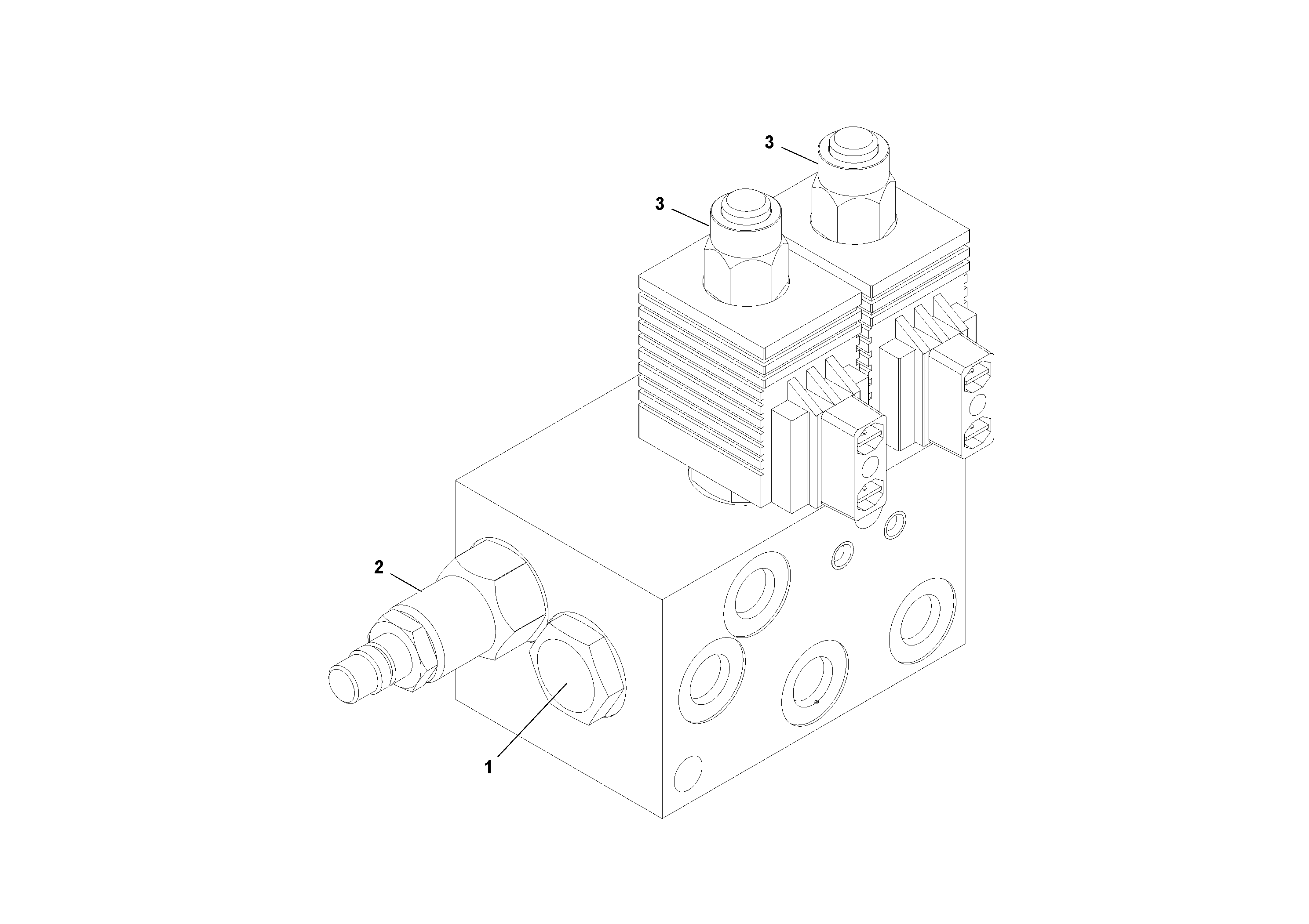 Схема запчастей Volvo PF6110 - 76426 Truck Hitch Valve PF6110 S/N 197474 -