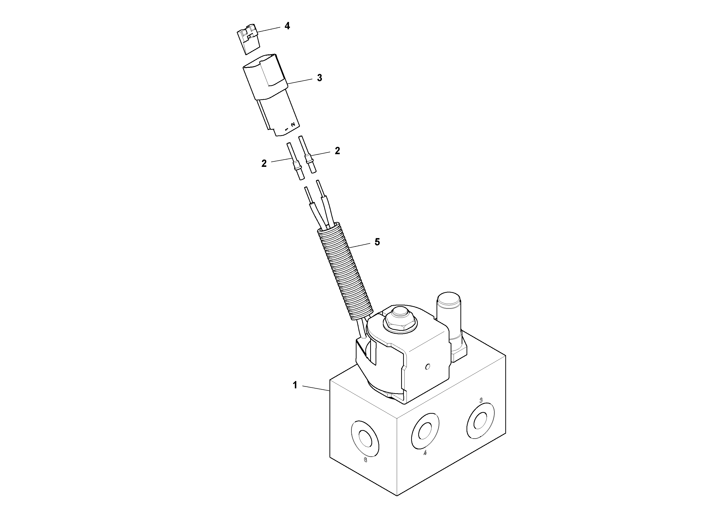 Схема запчастей Volvo PF6110 - 20970 Manifold Block Assembly PF6110 S/N 197474 -