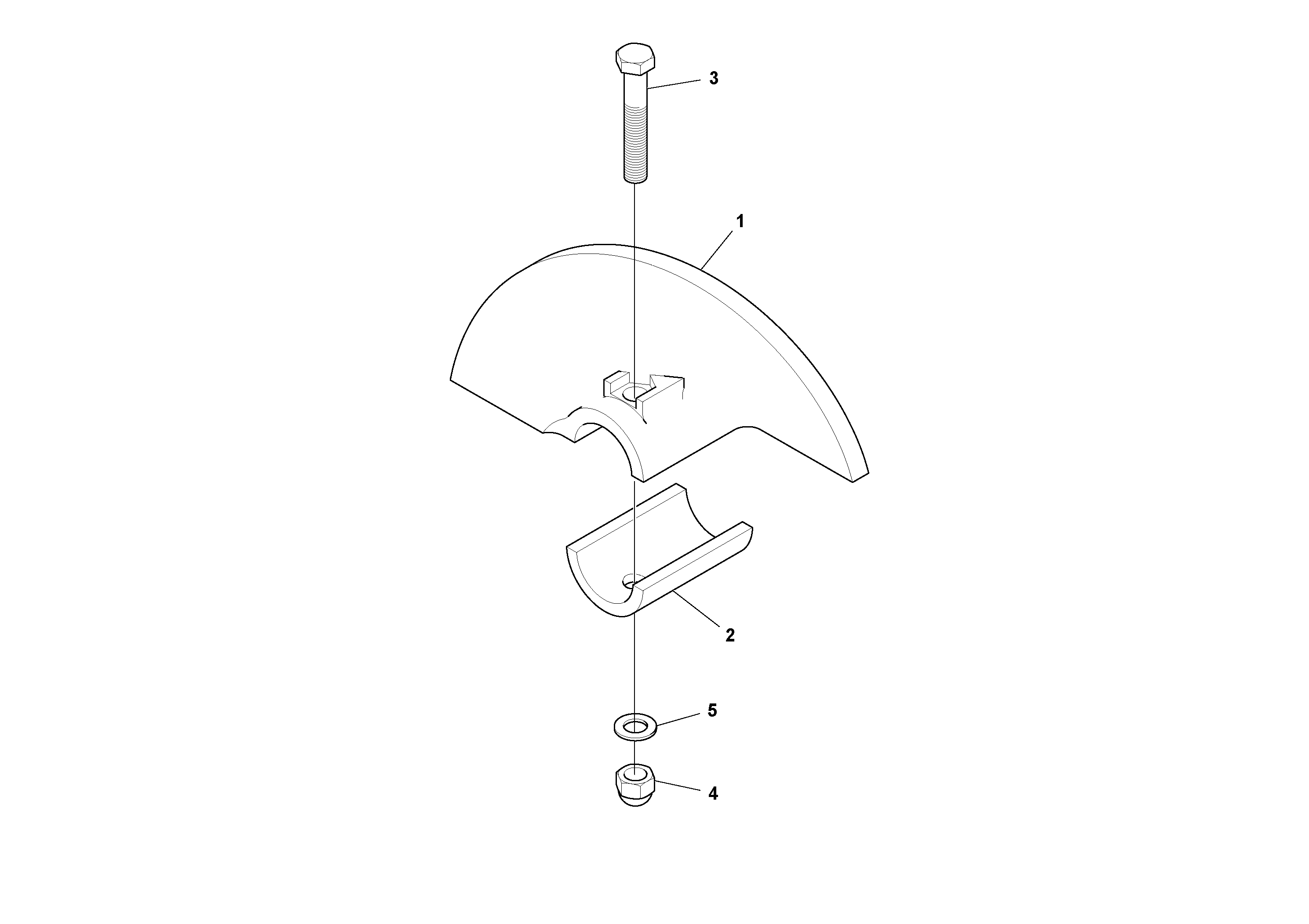 Схема запчастей Volvo PF6110 - 21692 Flight Assembly PF6110 S/N 197474 -